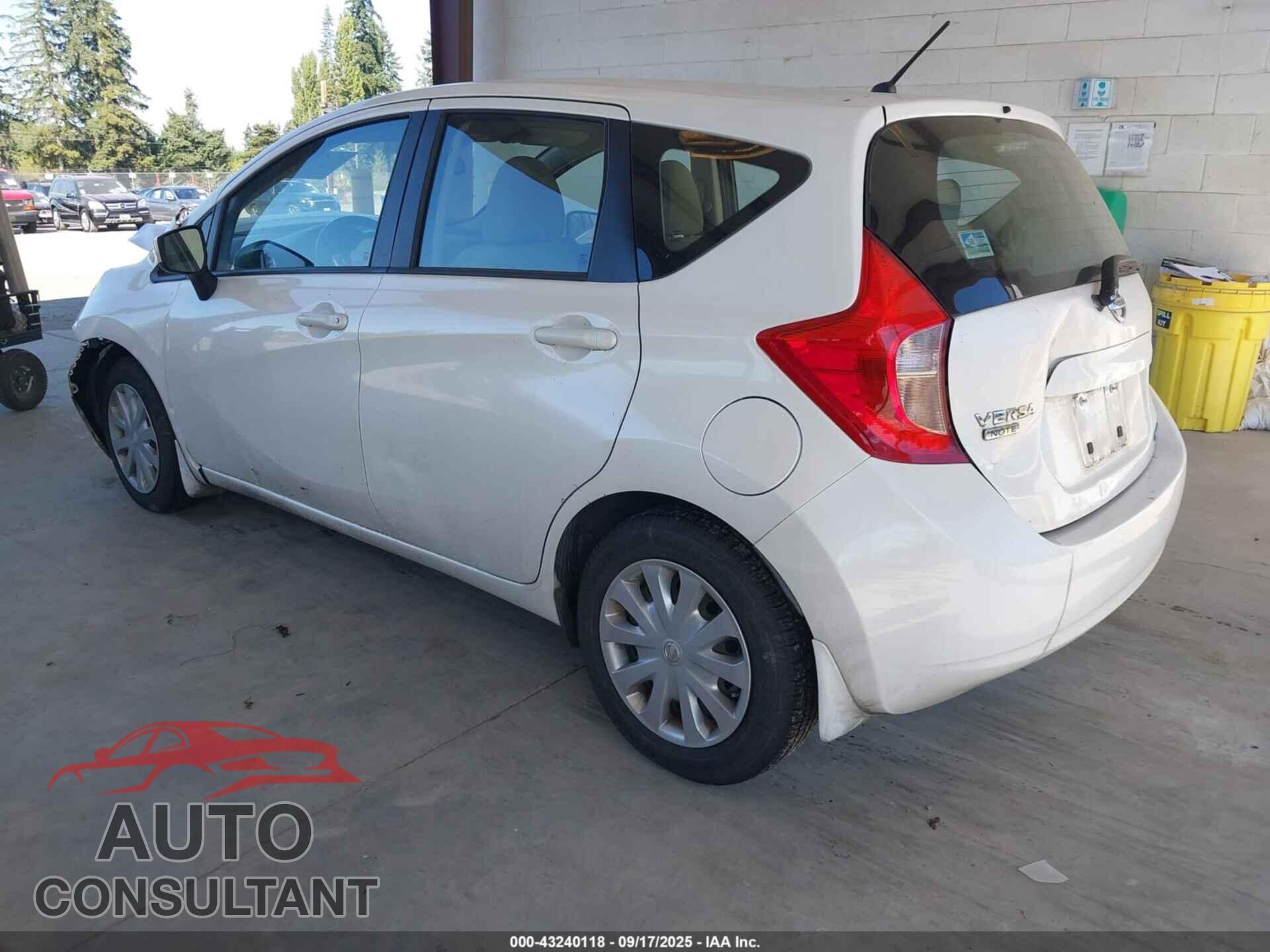 NISSAN VERSA NOTE 2015 - 3N1CE2CPXFL356621