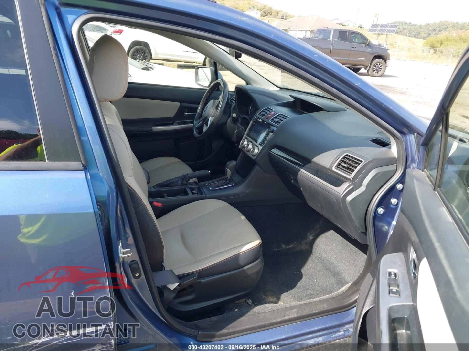 SUBARU CROSSTREK 2017 - JF2GPANC1HH211676