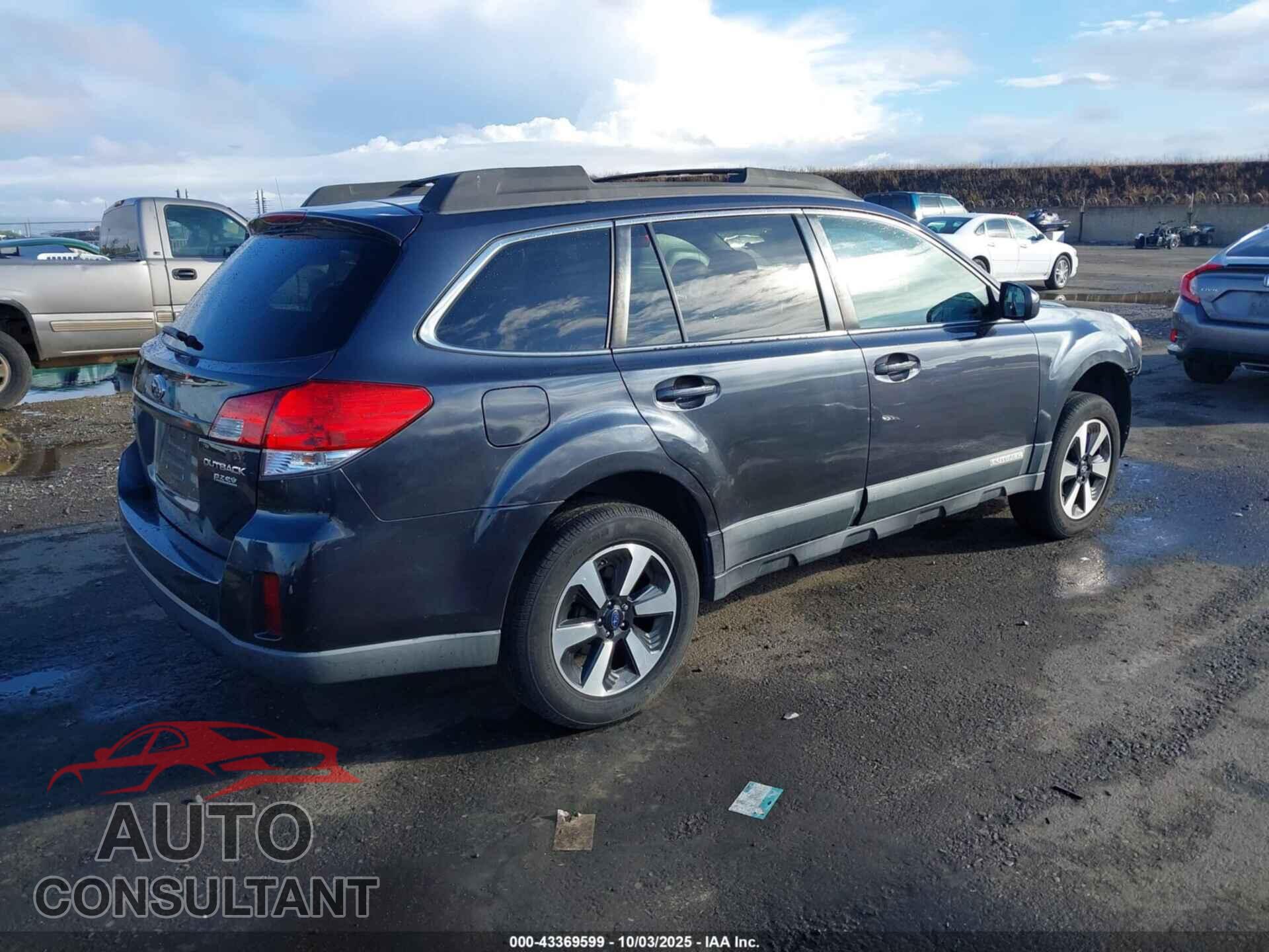 SUBARU OUTBACK 2011 - 4S4BRBCC1B3322577