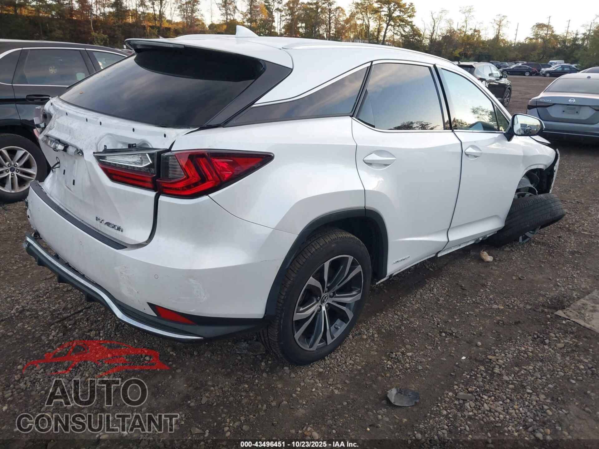 LEXUS RX 450H 2020 - 2T2HGMDA3LC049028