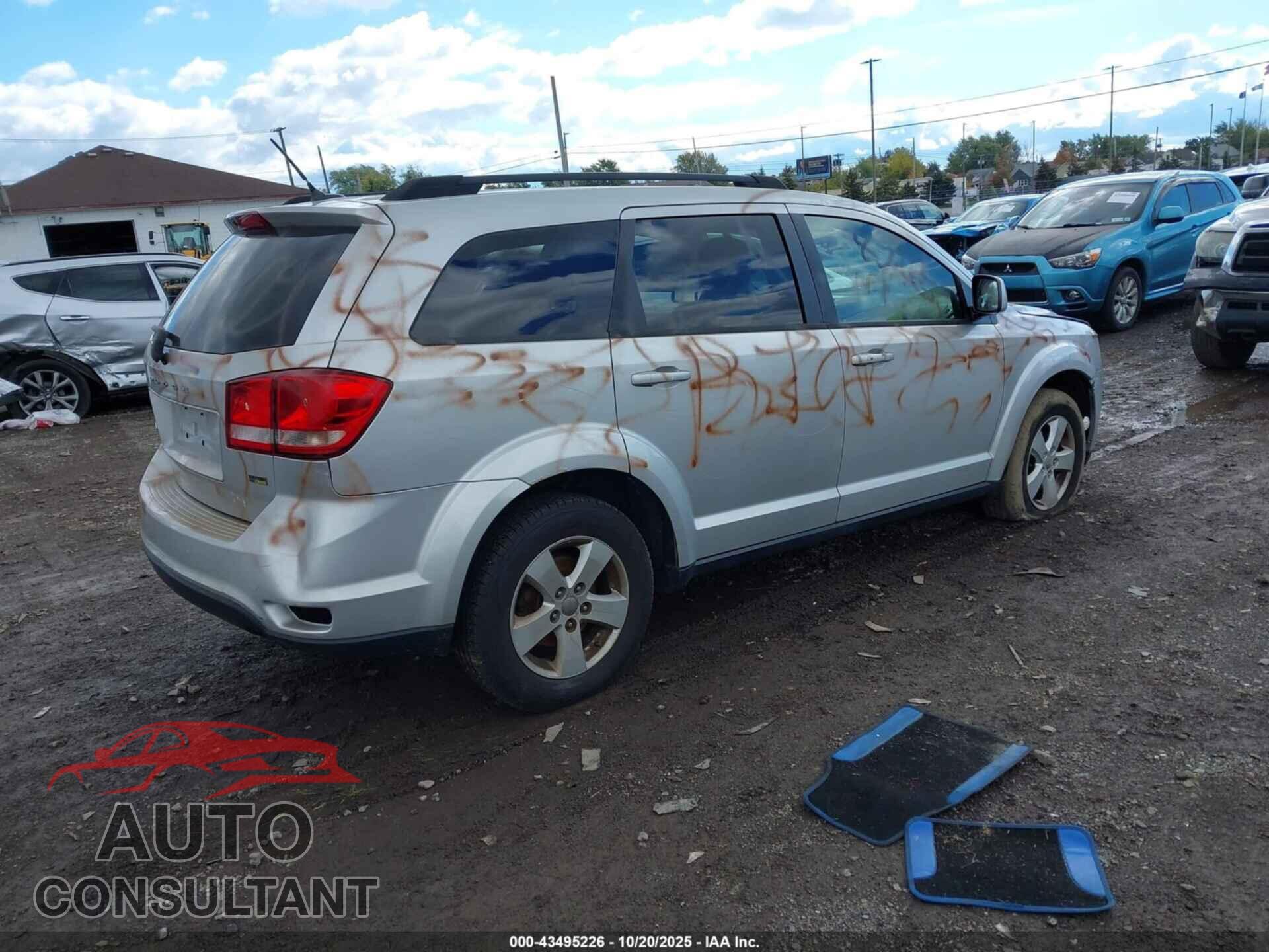 DODGE JOURNEY 2012 - 3C4PDCBG8CT144028