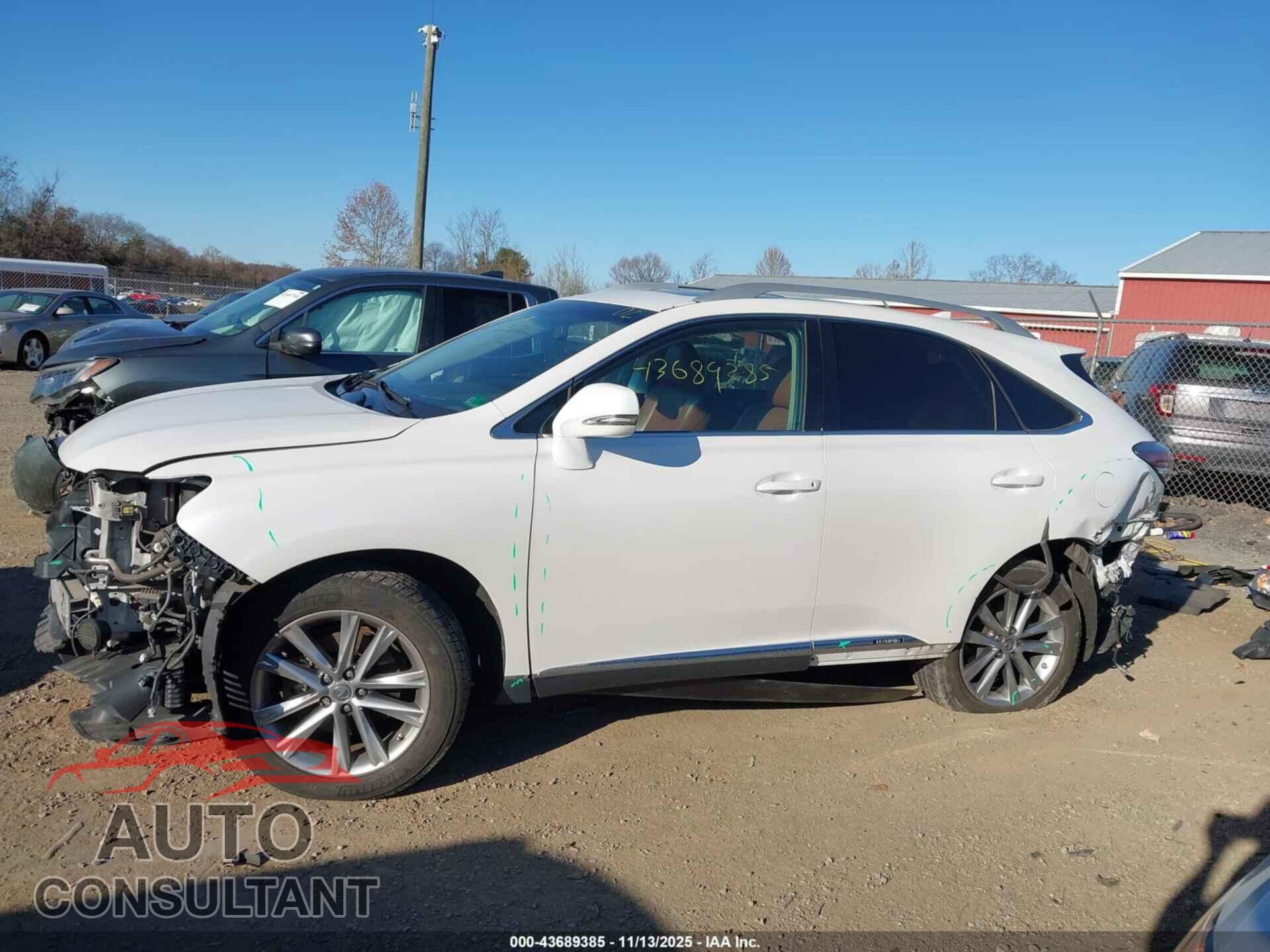 LEXUS RX 450H 2015 - 2T2BC1BA3FC008258