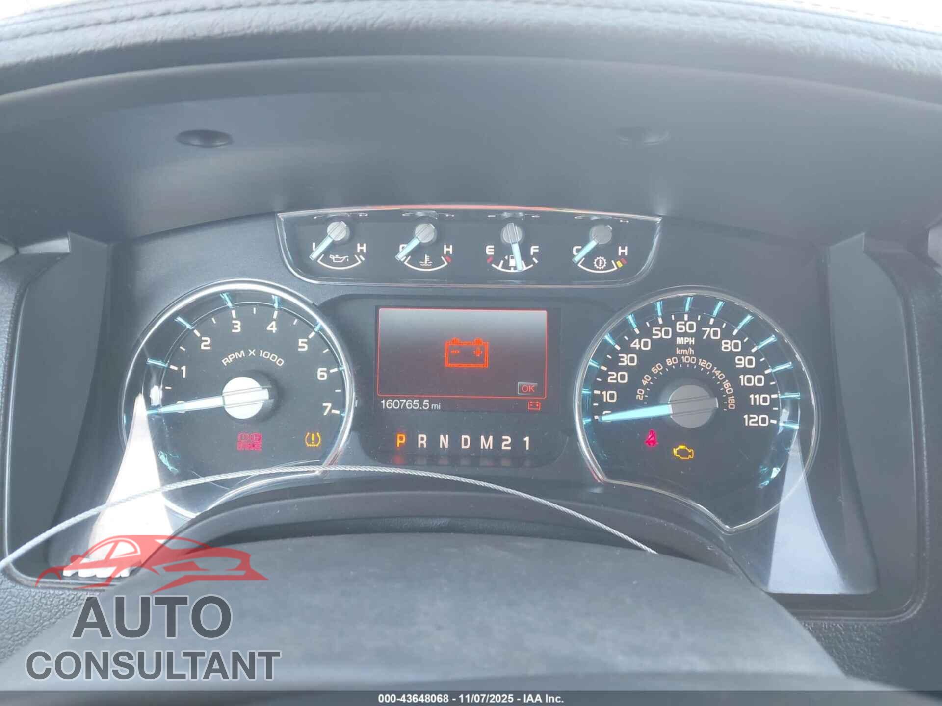 FORD F-150 2011 - 1FTFW1ET9BFB30747