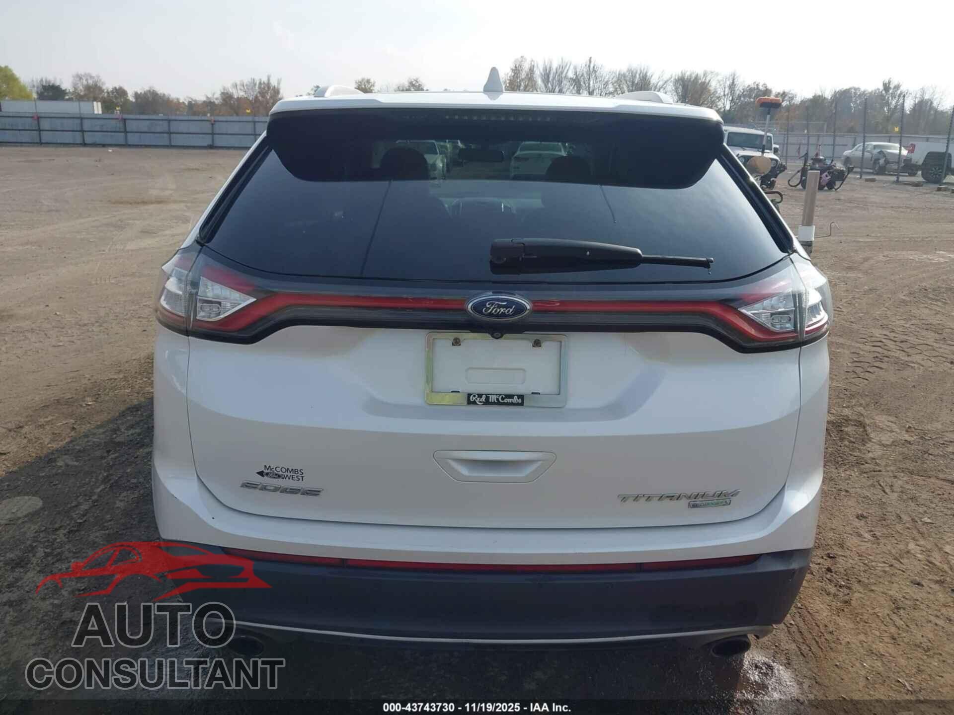 FORD EDGE 2018 - 2FMPK3K94JBC26513