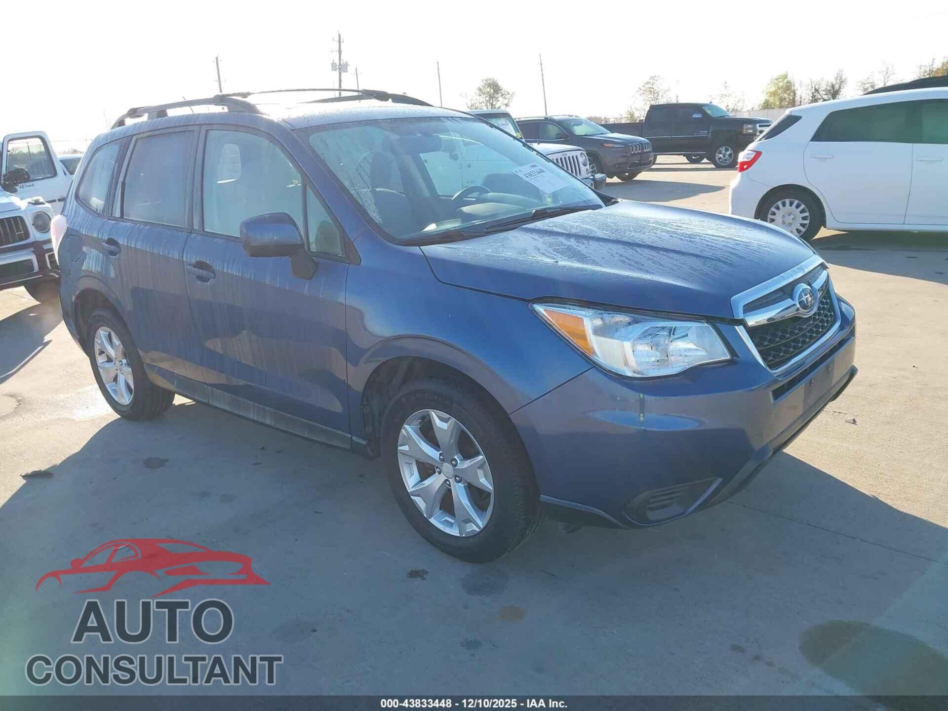 SUBARU FORESTER 2014 - JF2SJAEC4EH465499