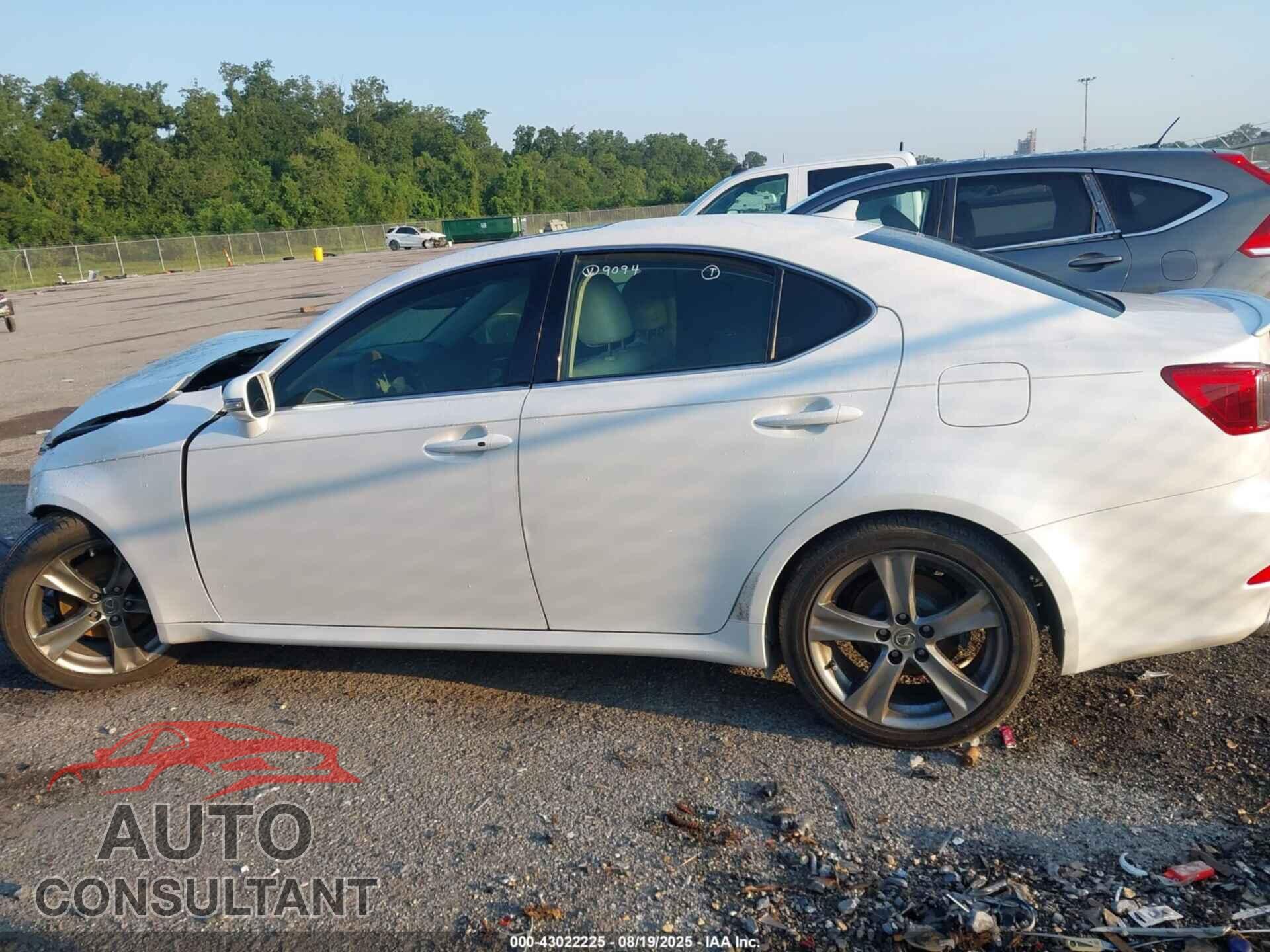 LEXUS IS 250 2013 - JTHBF5C20D5189094