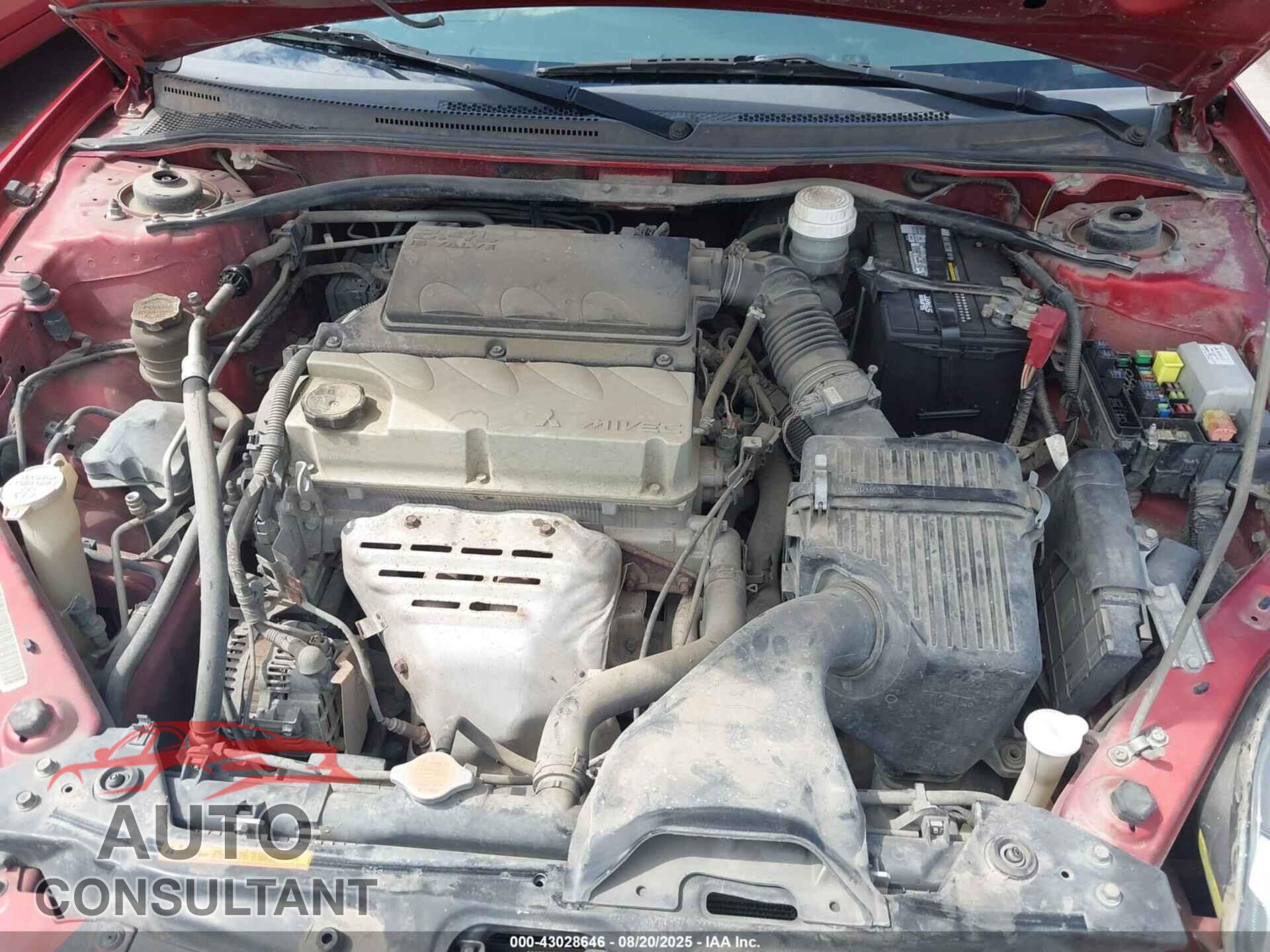 MITSUBISHI ECLIPSE 2011 - 4A31K5DF0BE011531