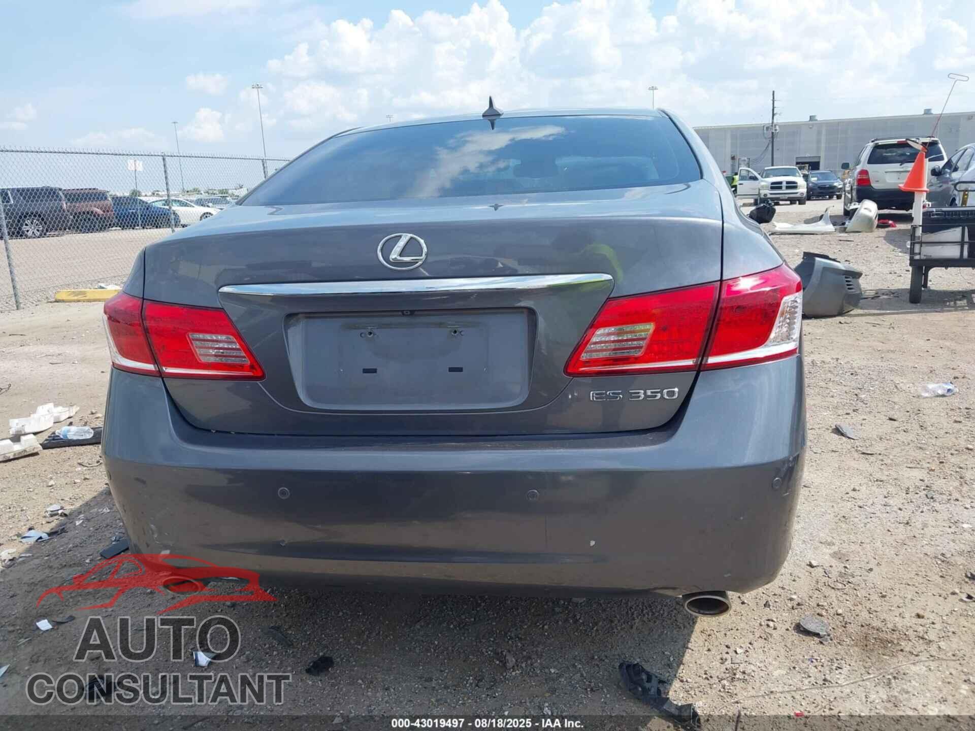 LEXUS ES 350 2012 - JTHBK1EG7C2475845