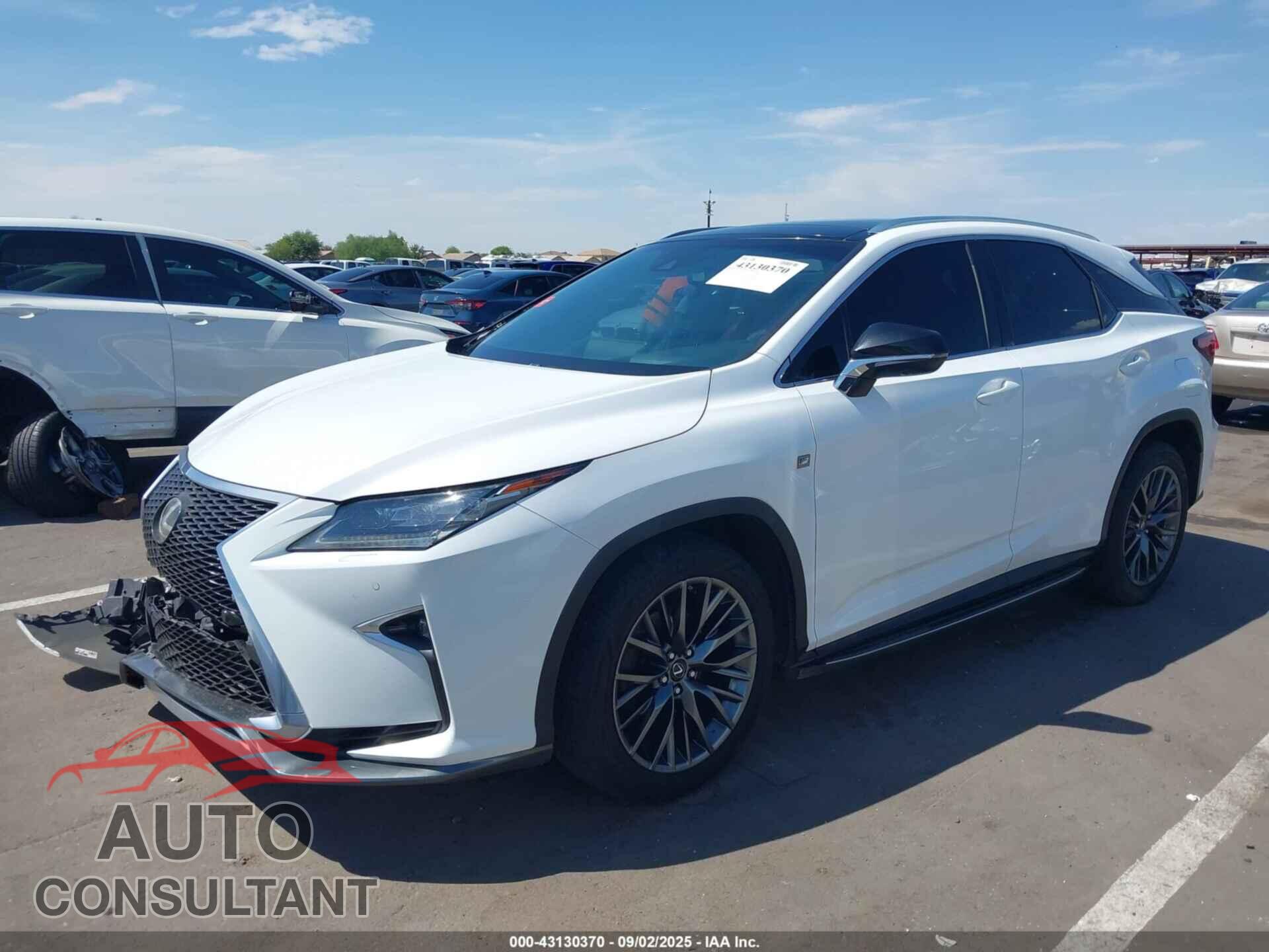 LEXUS RX 350 2017 - 2T2BZMCA9HC107149