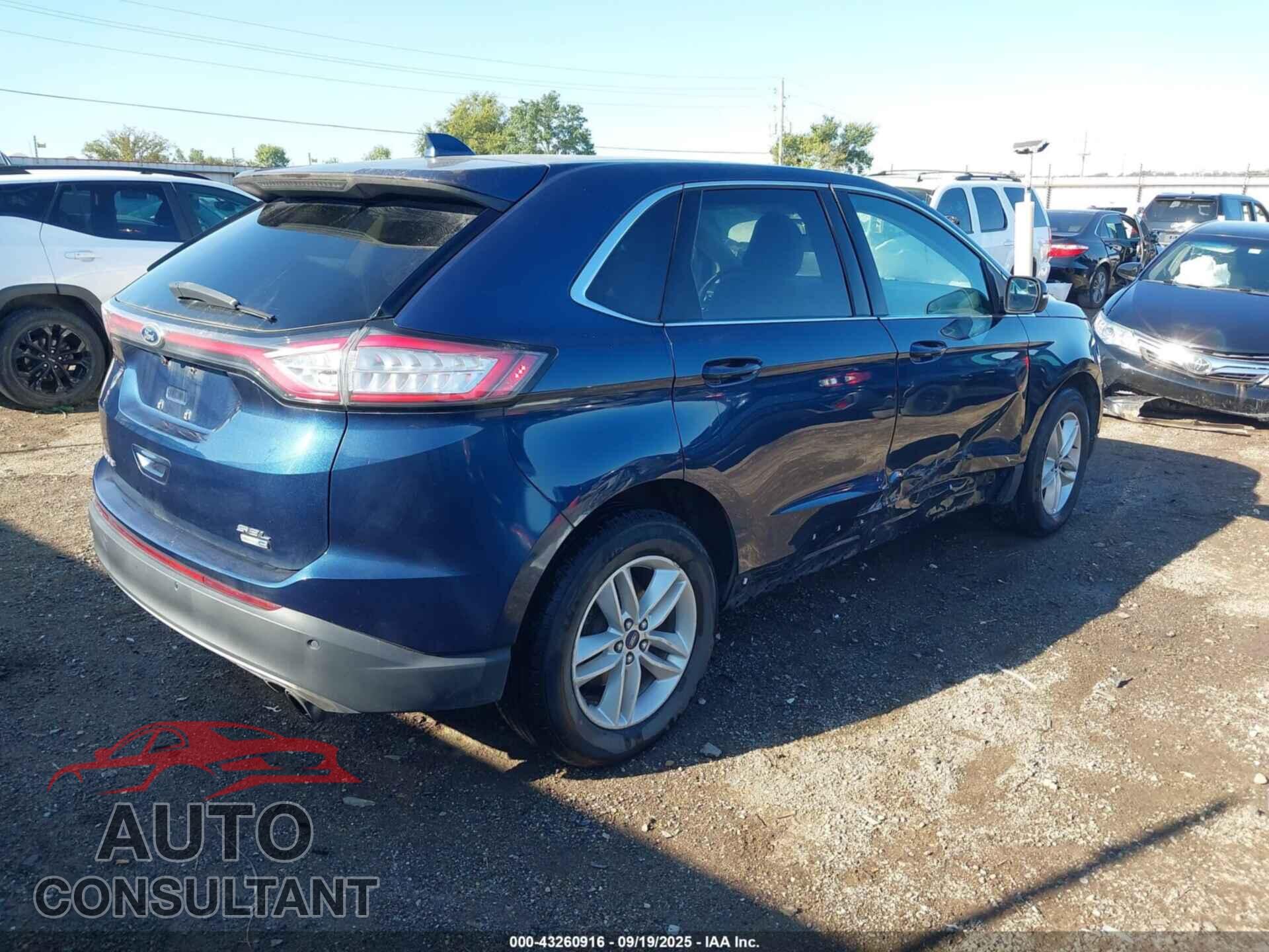 FORD EDGE 2017 - 2FMPK4J95HBB34392