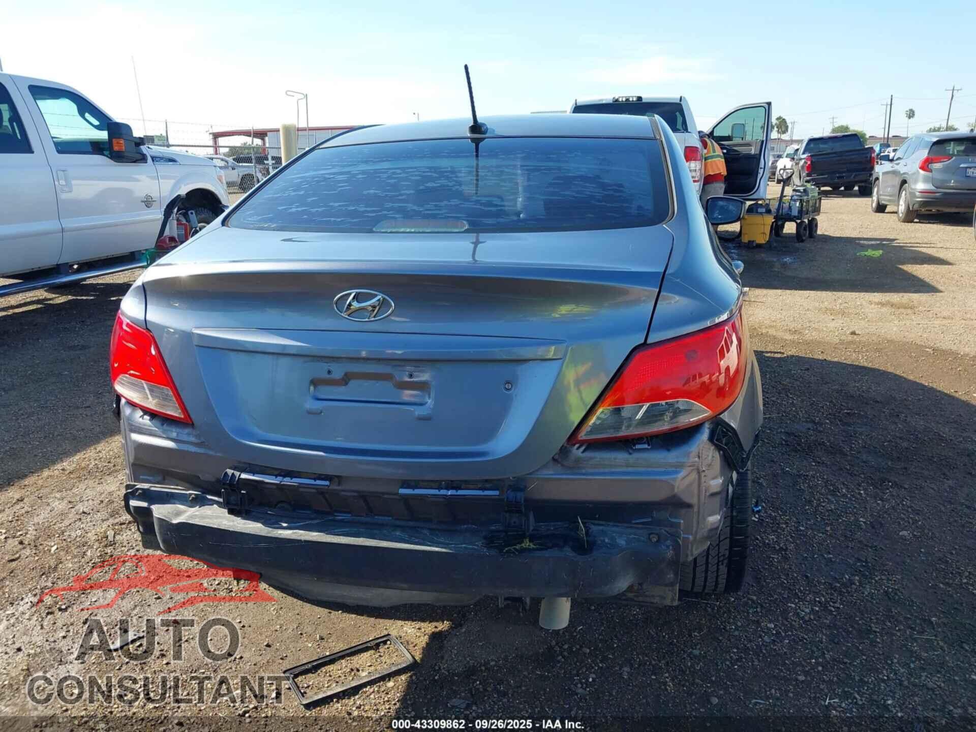 HYUNDAI ACCENT 2016 - KMHCU4AE4GU099794