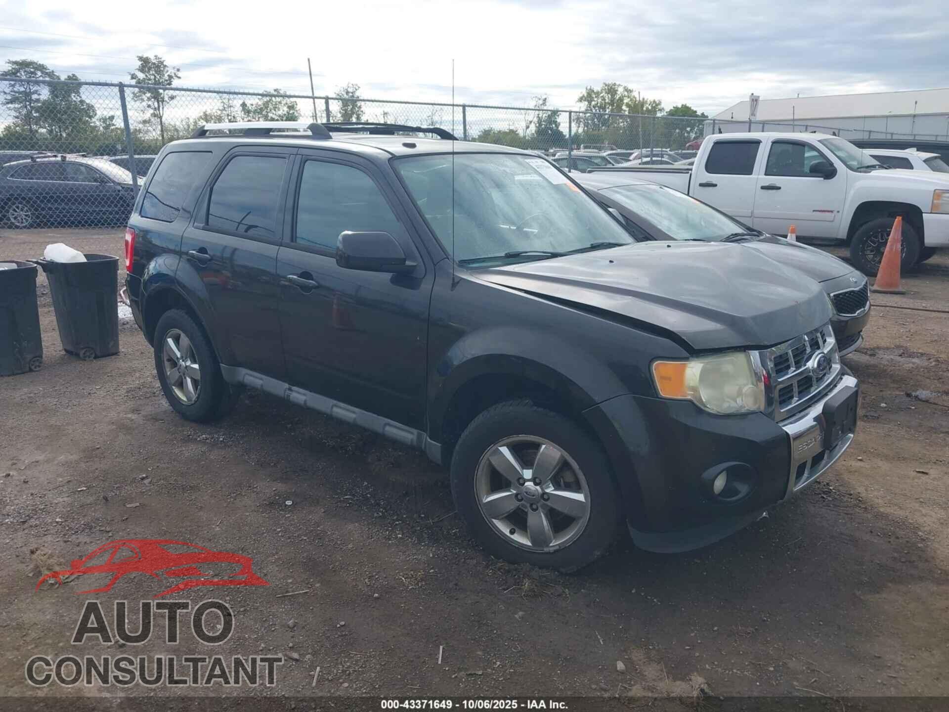 FORD ESCAPE 2011 - 1FMCU9EG9BKB21995