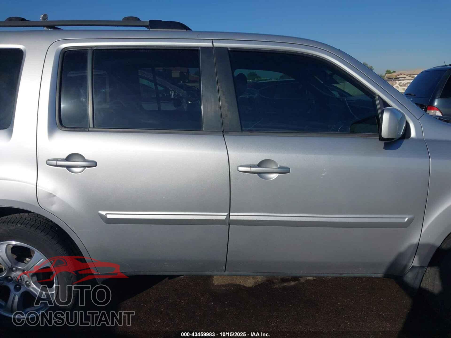 HONDA PILOT 2013 - 5FNYF3H40DB019021