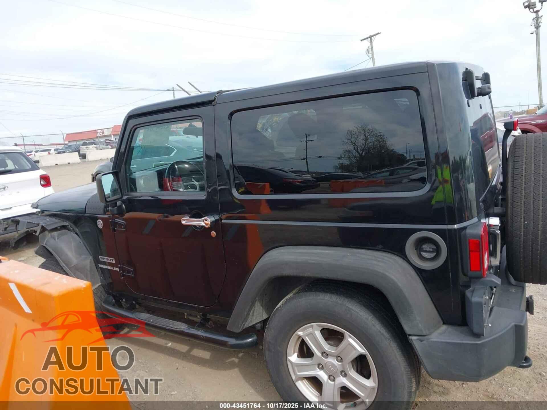 JEEP WRANGLER 2011 - 1J4GA2D13BL524880