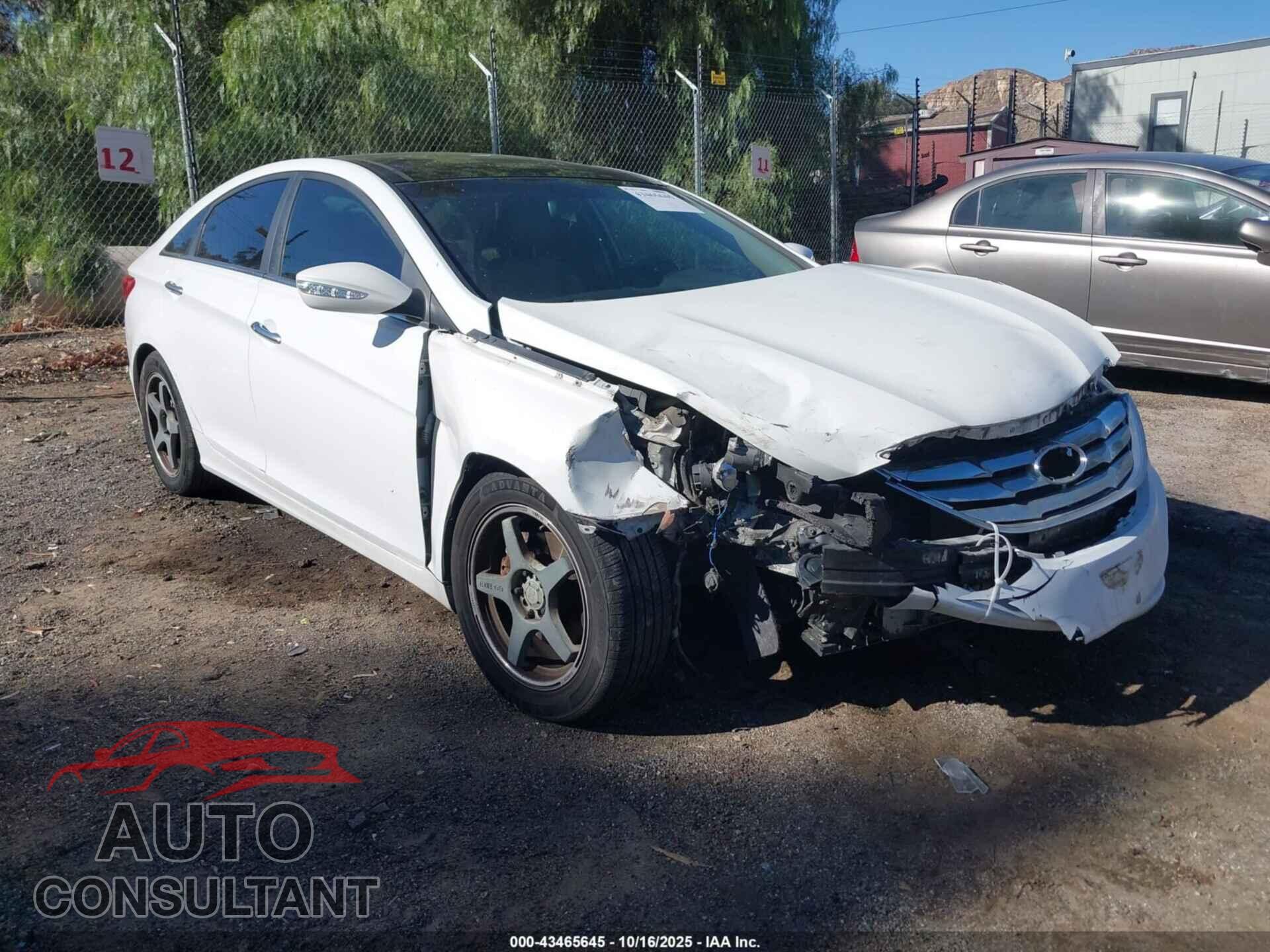 HYUNDAI SONATA 2012 - 5NPEC4AC3CH479616