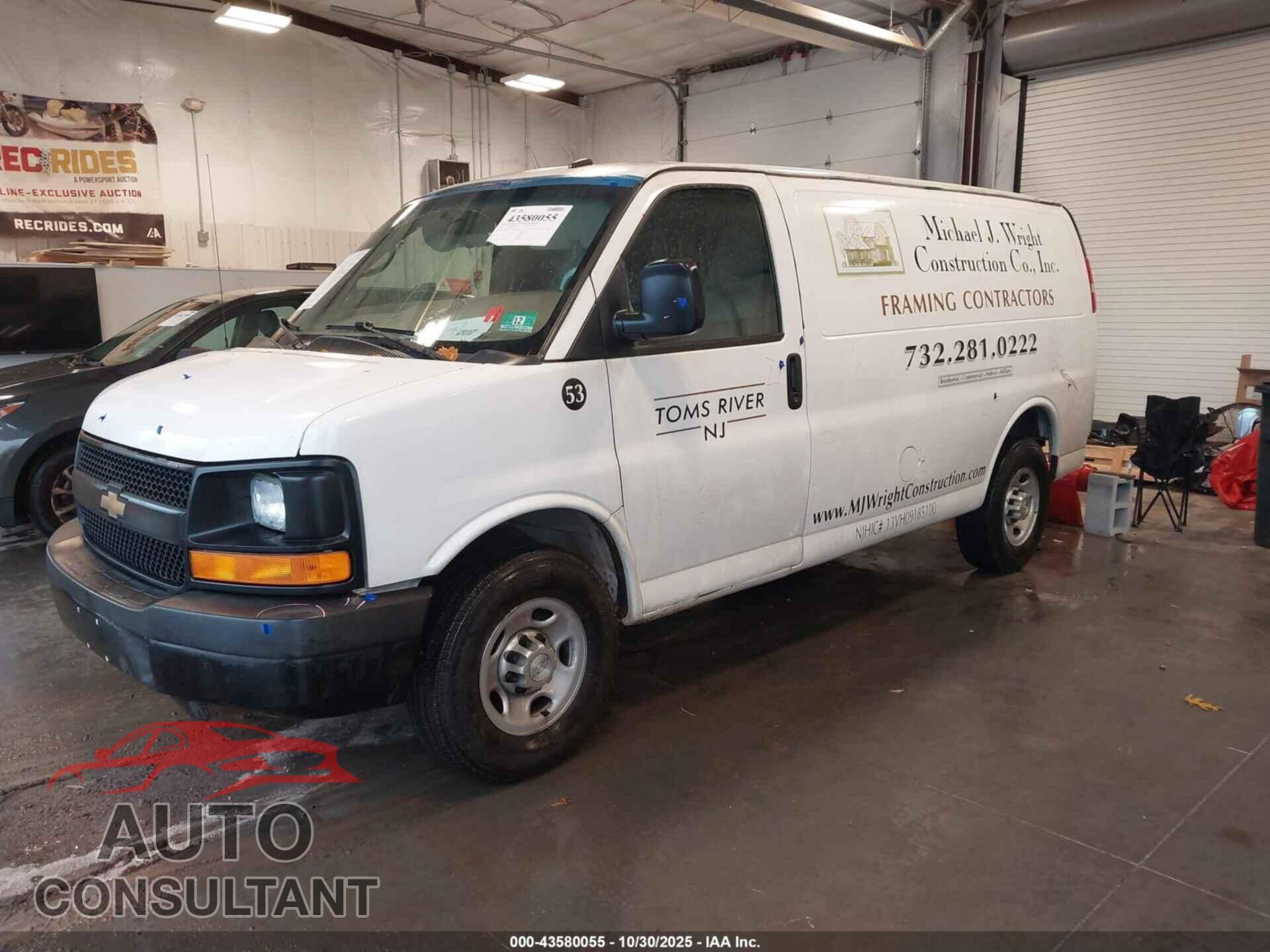 CHEVROLET EXPRESS 2500 2015 - 1GCWGFFF2F1107459