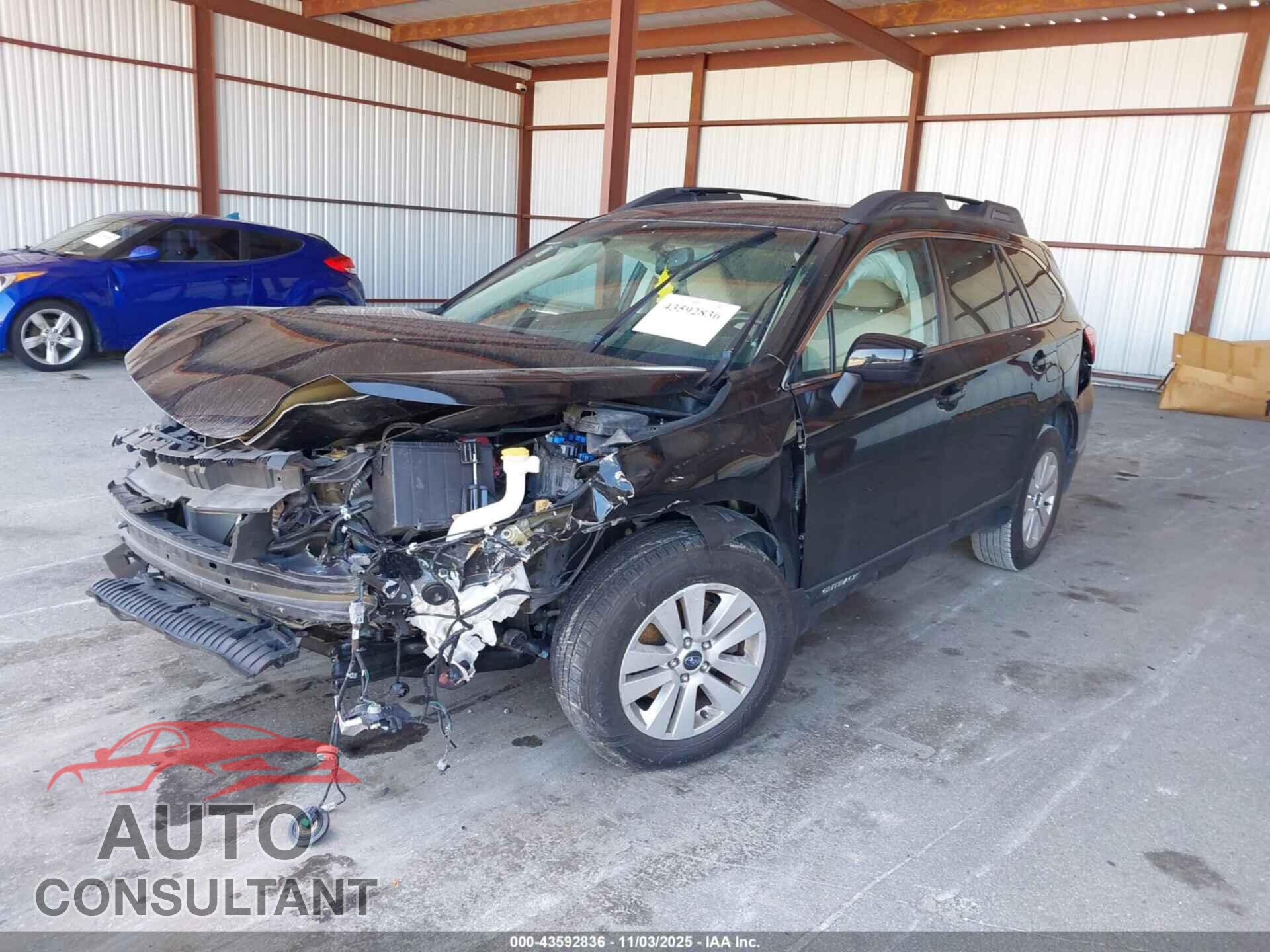 SUBARU OUTBACK 2016 - 4S4BSBCC6G3336938
