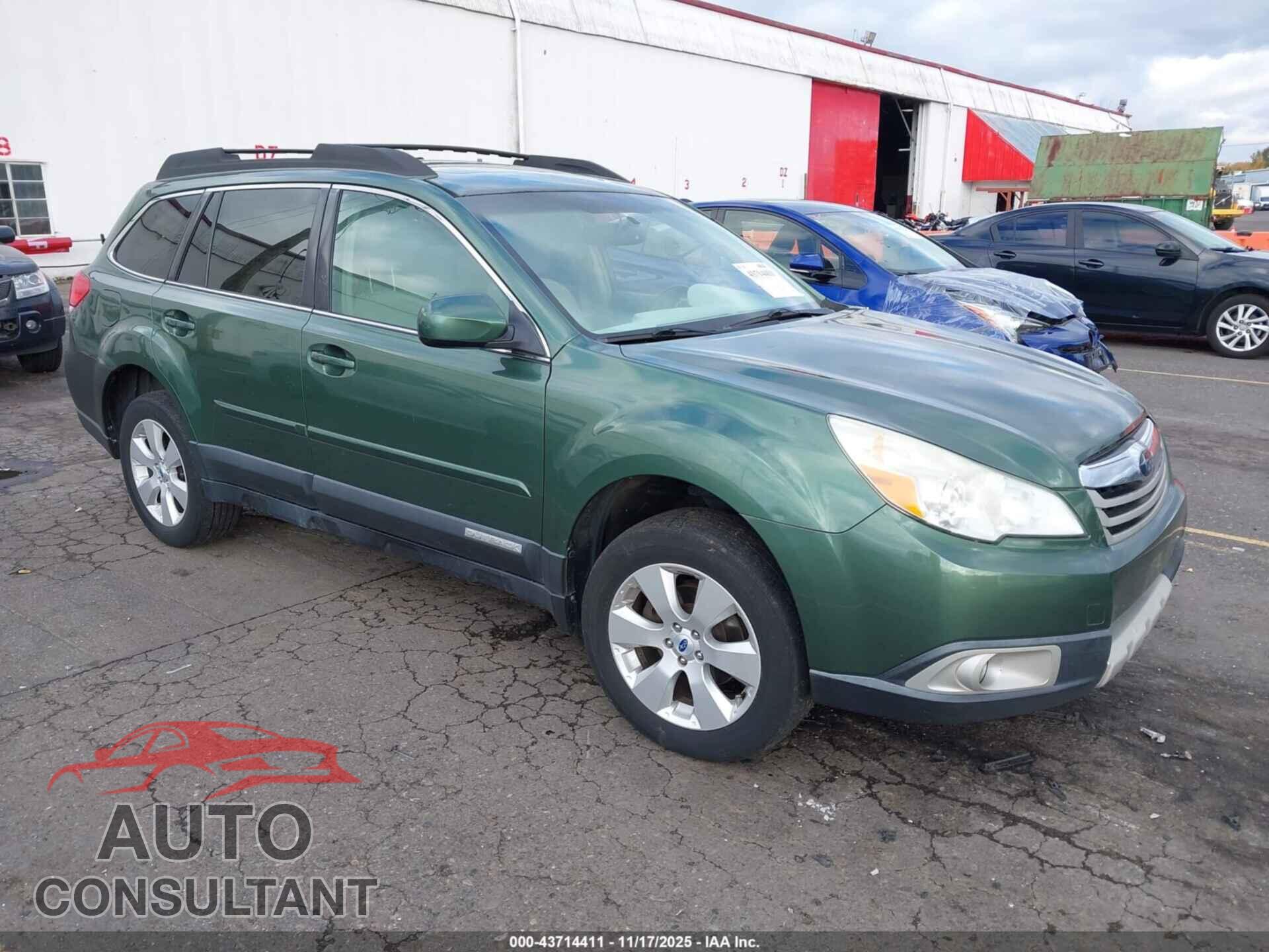 SUBARU OUTBACK 2011 - 4S4BRBKC8B3430700