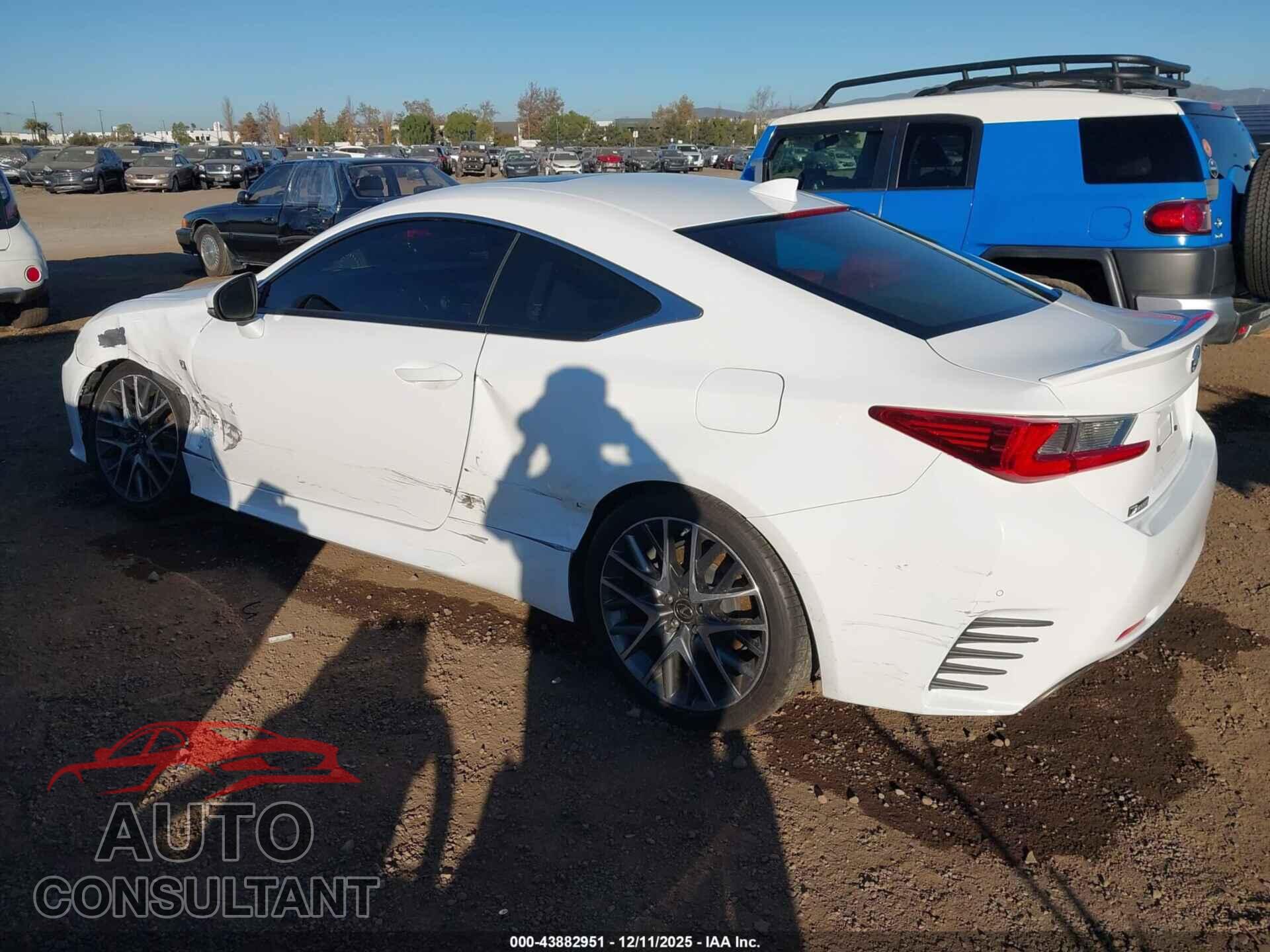 LEXUS RC 200T 2017 - JTHHA5BC2H5005914