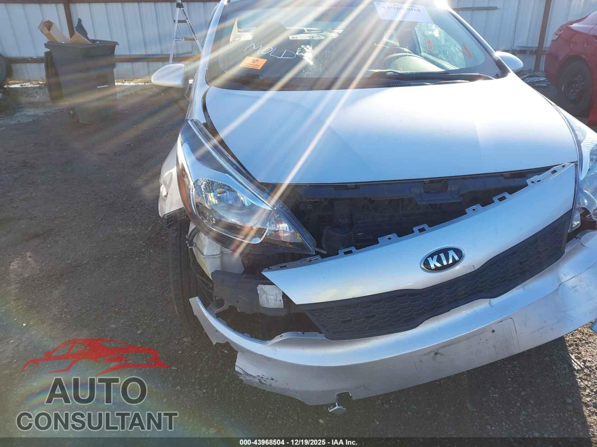 KIA RIO 2016 - KNADM4A31G6561074