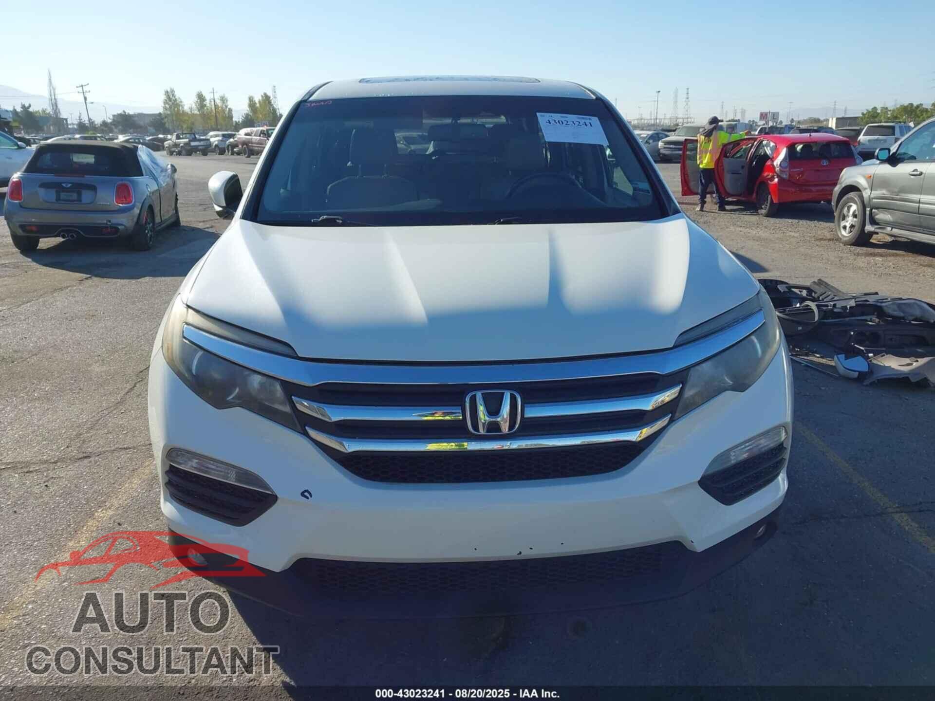 HONDA PILOT 2018 - 5FNYF5H55JB026286