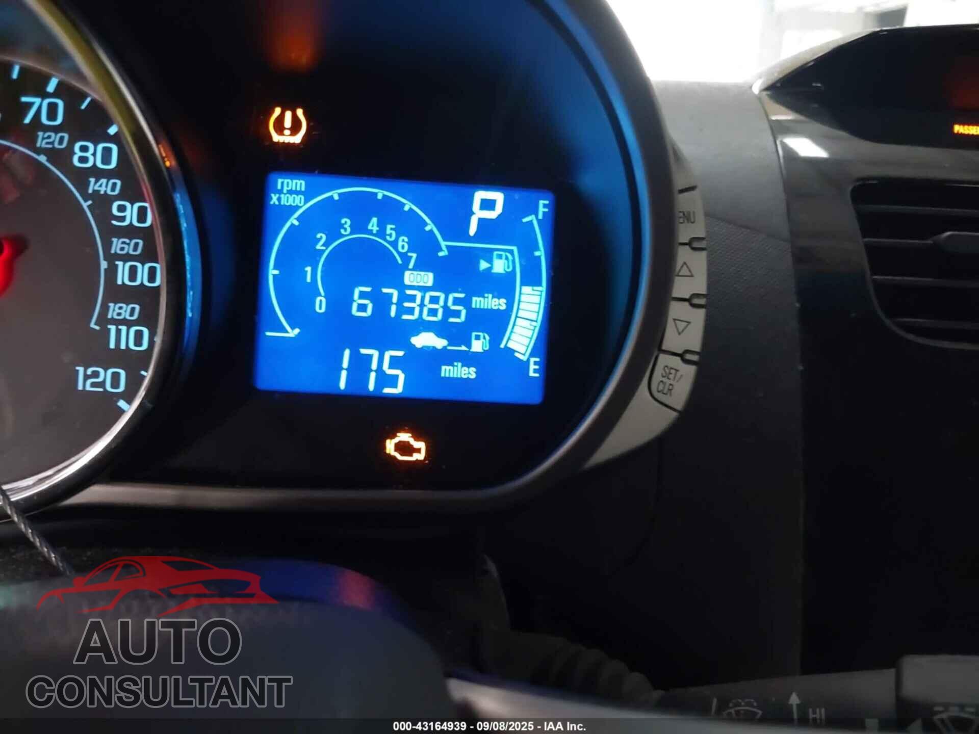 CHEVROLET SPARK 2014 - KL8CF6S96EC449658