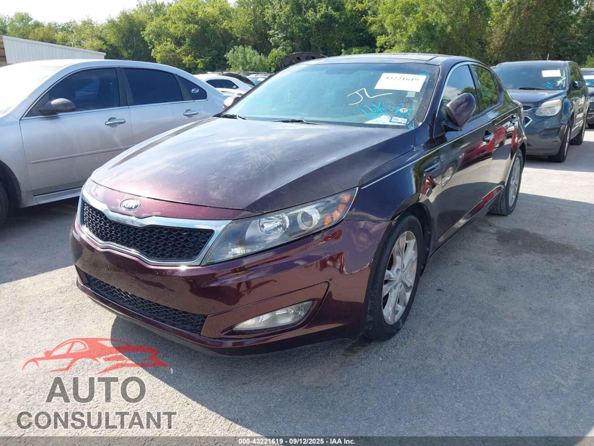 KIA OPTIMA 2012 - 5XXGN4A75CG085116