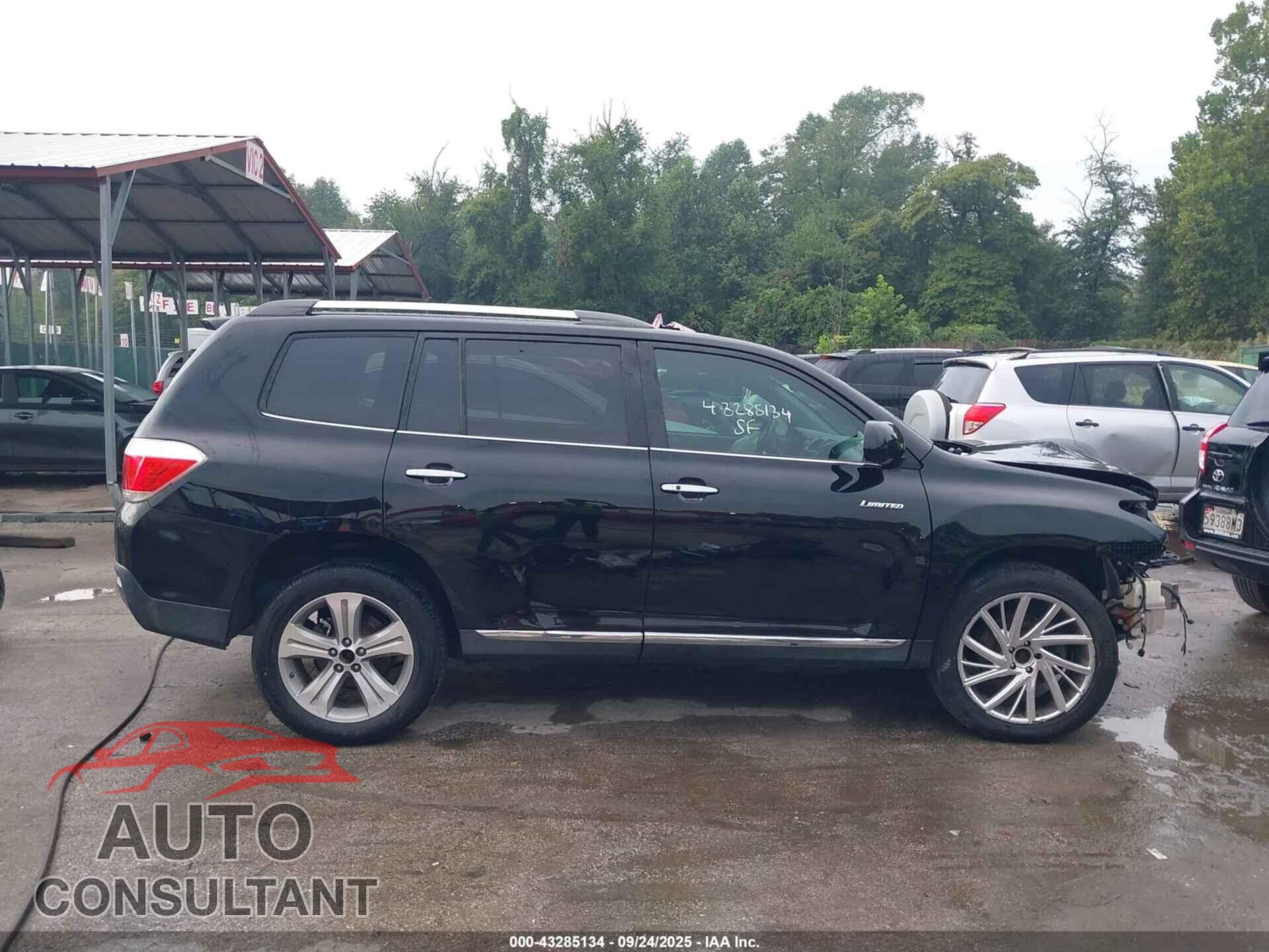 TOYOTA HIGHLANDER 2013 - 5TDDK3EH7DS218225