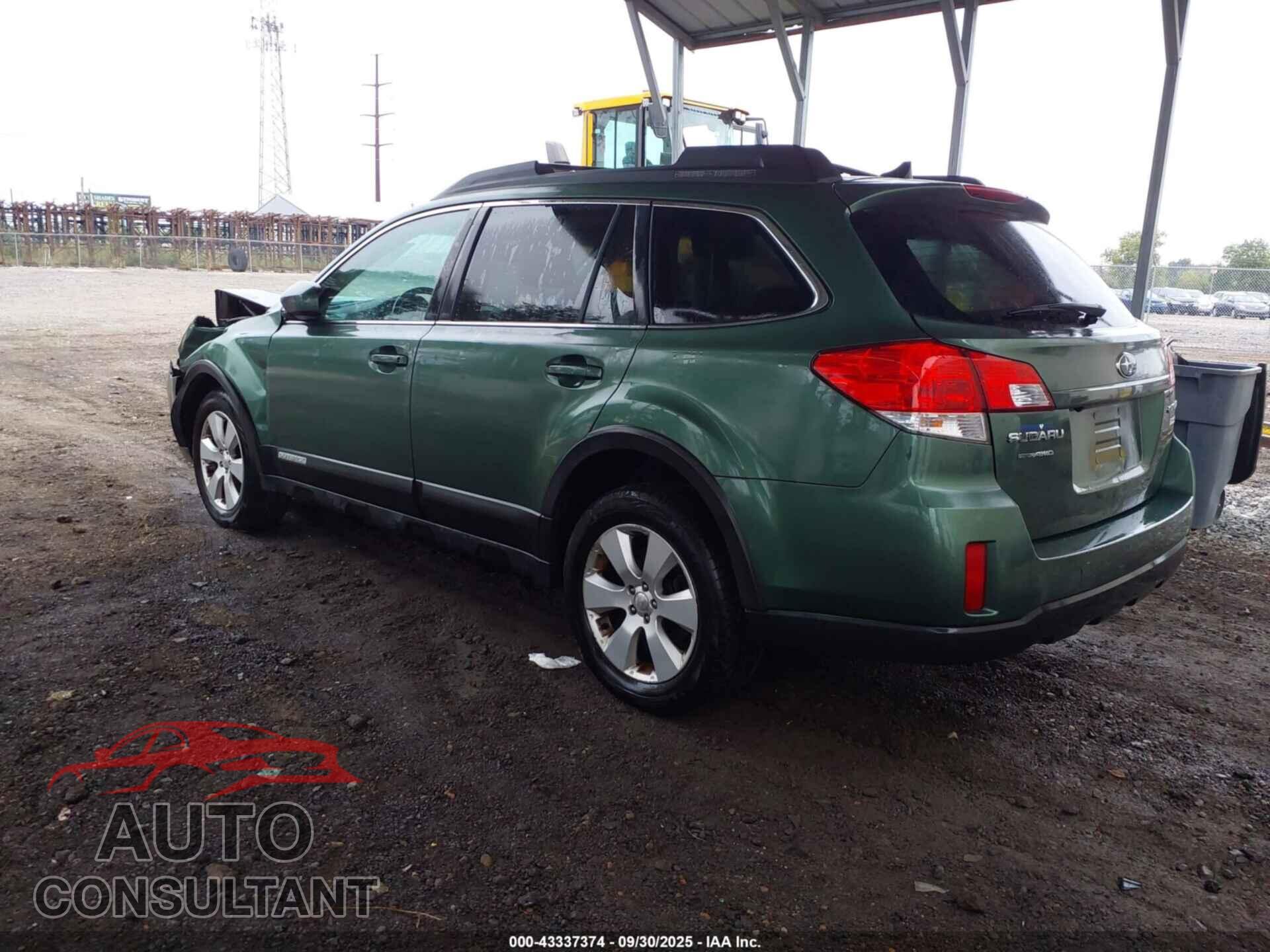 SUBARU OUTBACK 2011 - 4S4BRBKC3B3417496