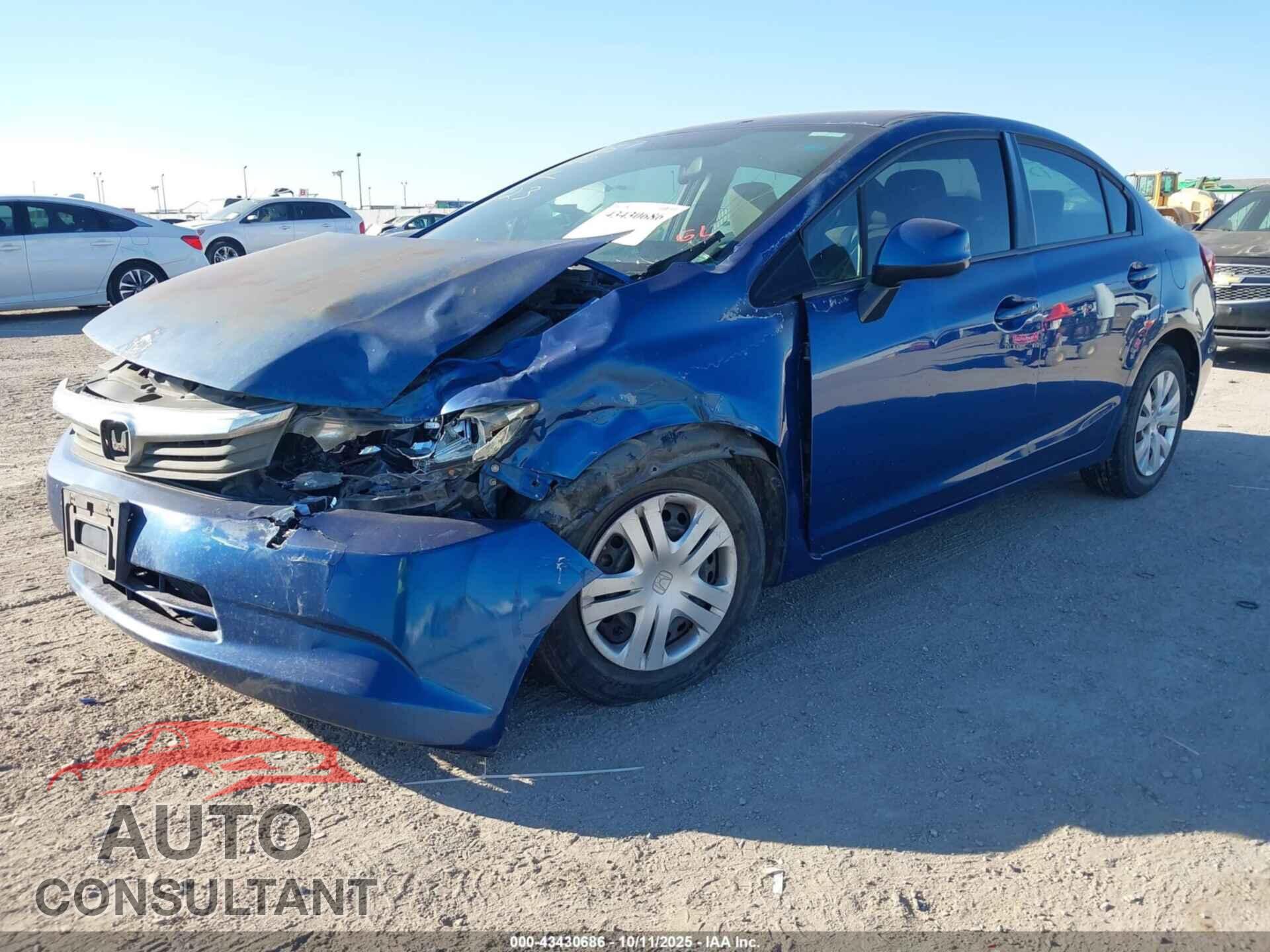 HONDA CIVIC 2012 - 2HGFB2F53CH513022