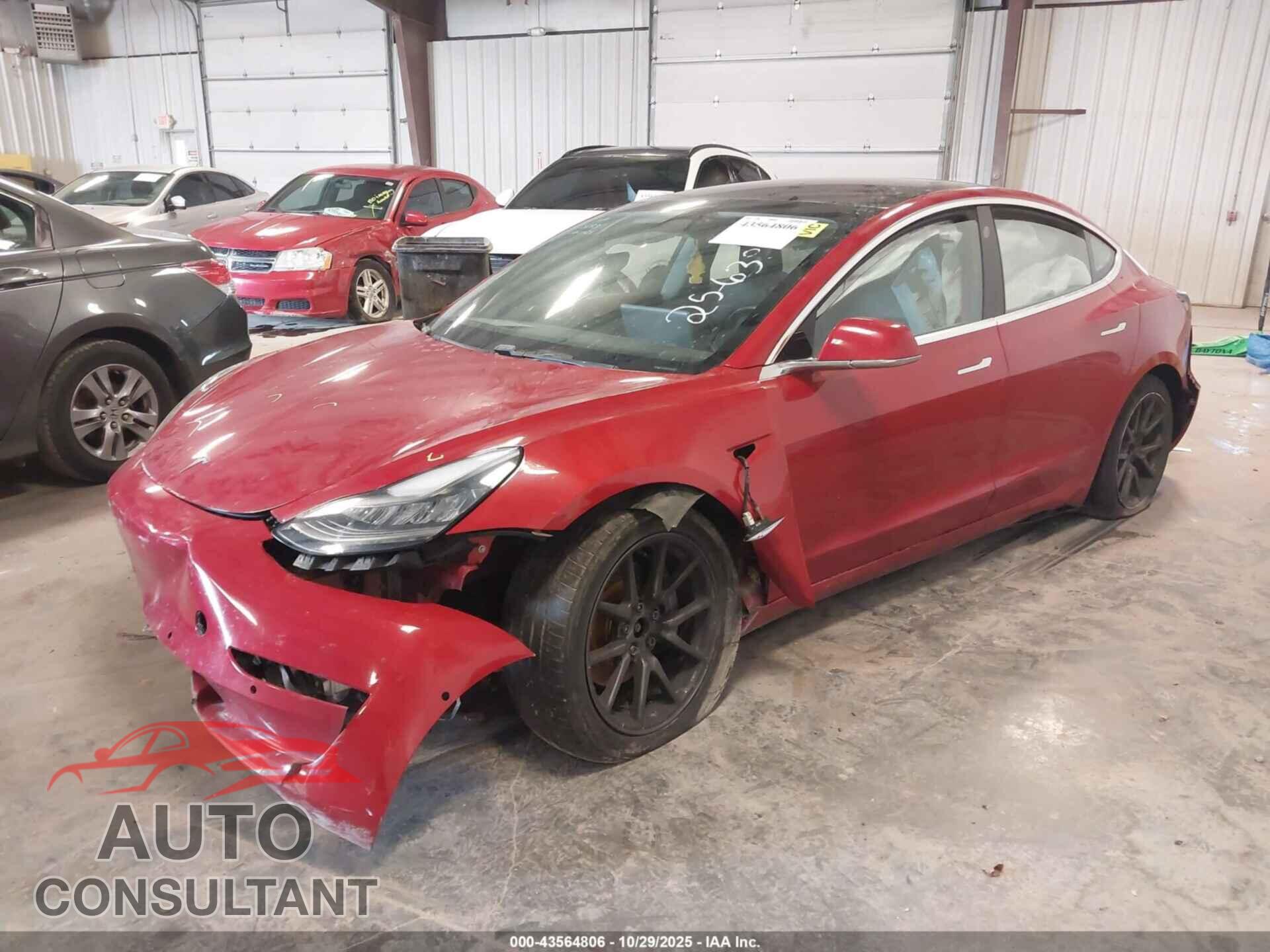 TESLA MODEL 3 2018 - 5YJ3E1EB8JF054521