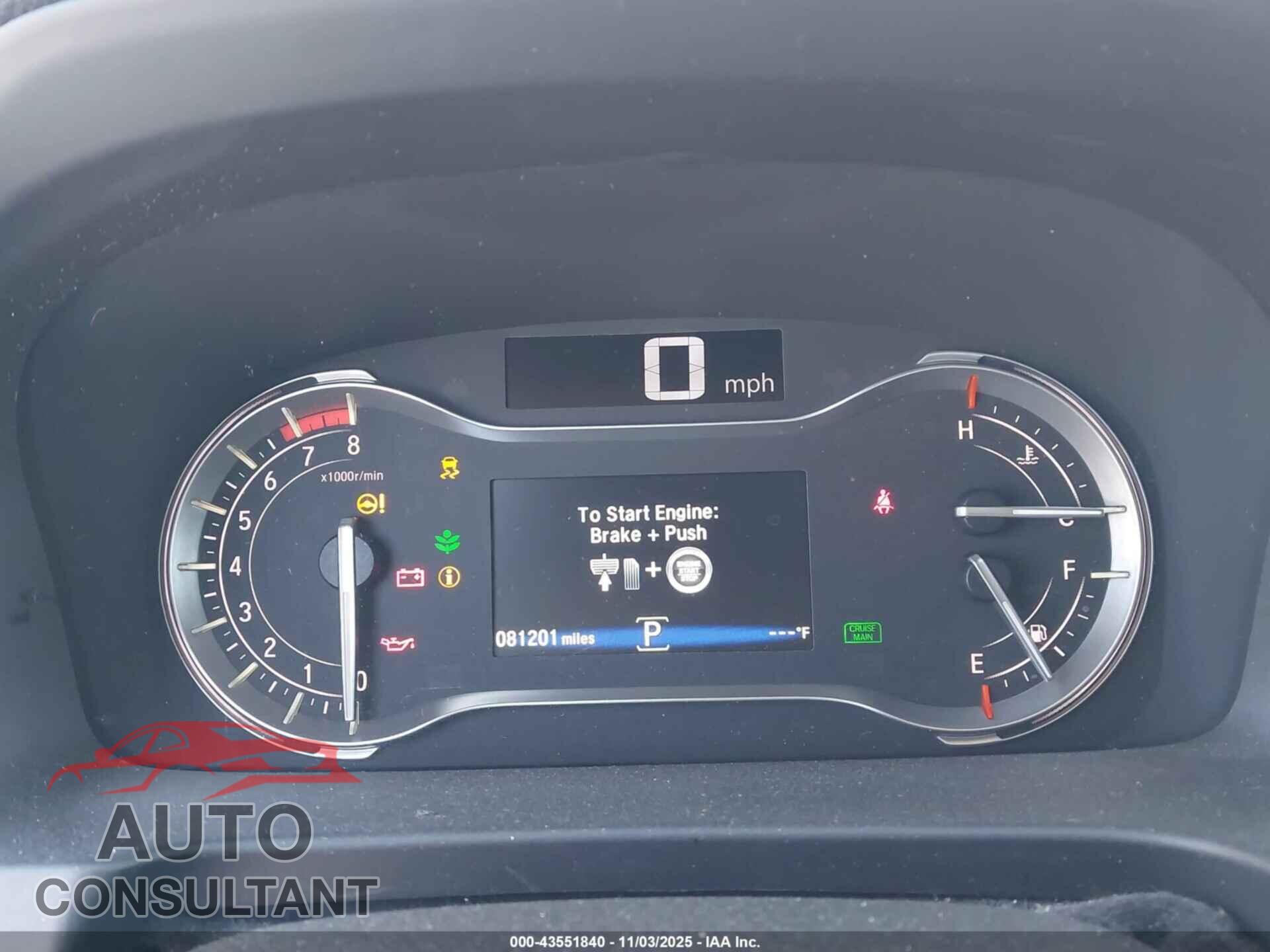 HONDA PILOT 2017 - 5FNYF5H53HB044506