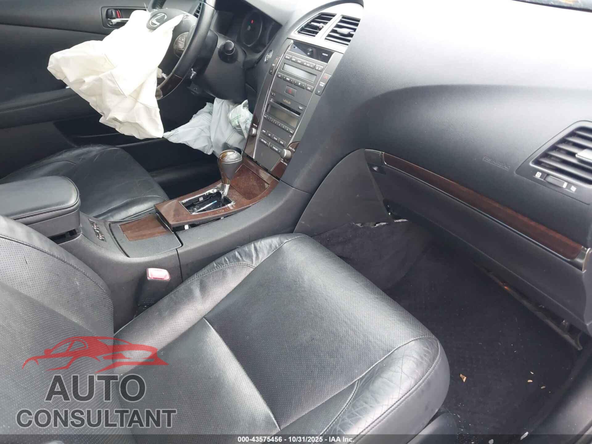 LEXUS ES 350 2012 - JTHBK1EG5C2492112