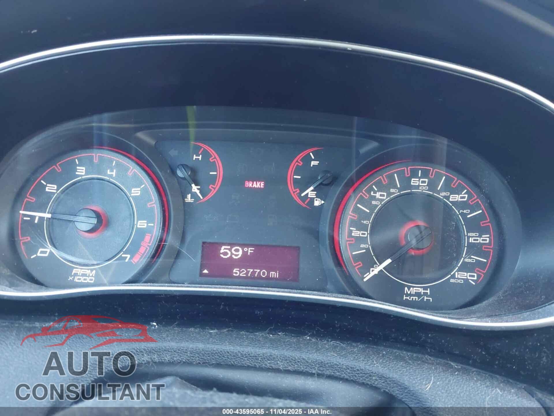 DODGE DART 2013 - 1C3CDFAA3DD287770