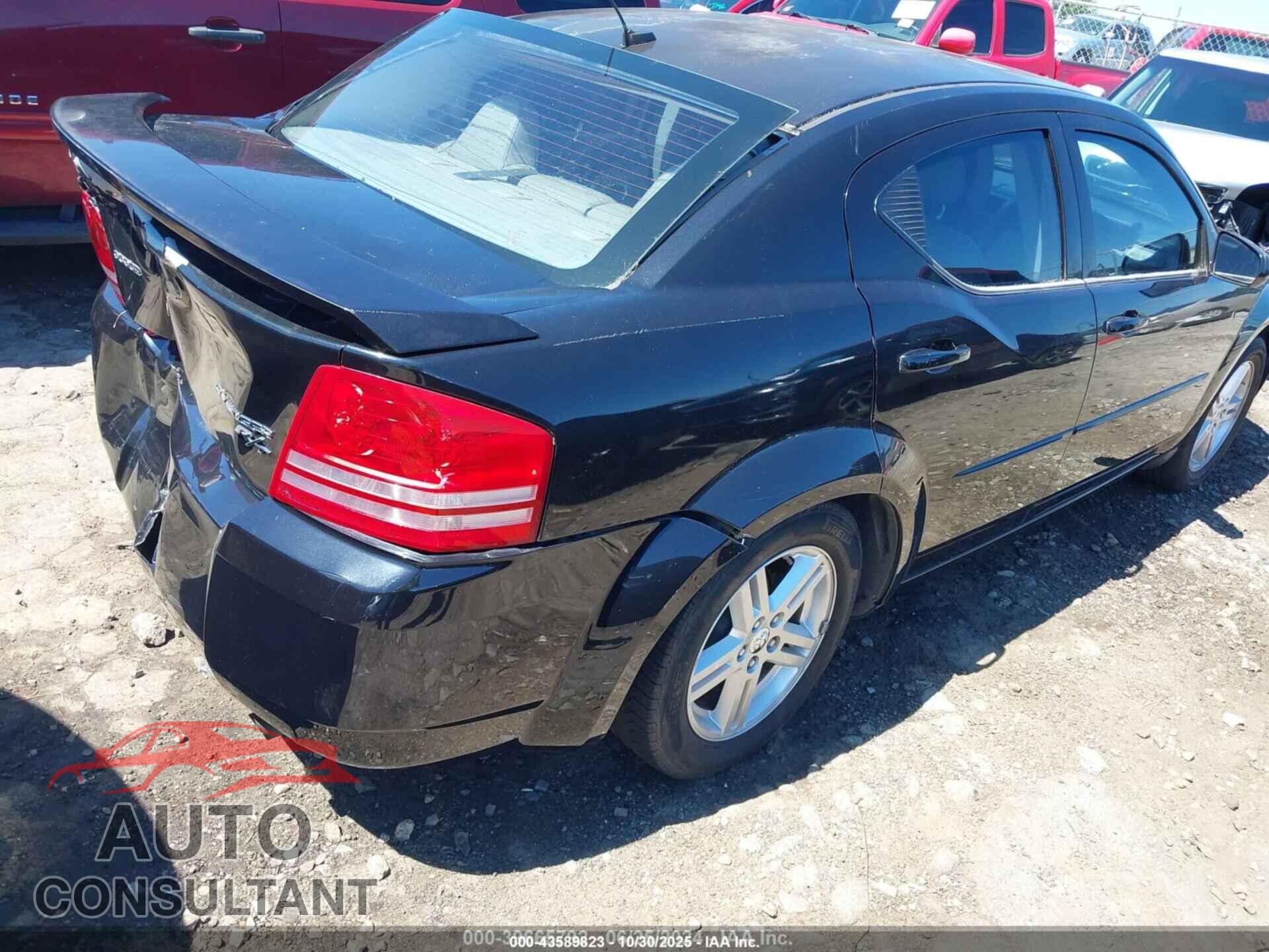 DODGE AVENGER 2010 - 1B3CC5FB8AN146291