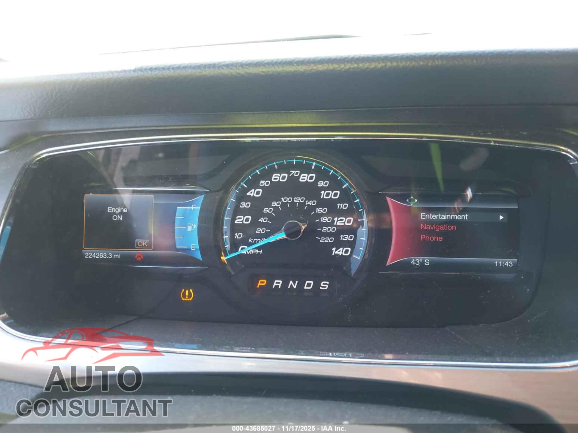 FORD TAURUS 2015 - 1FAHP2E89FG100385