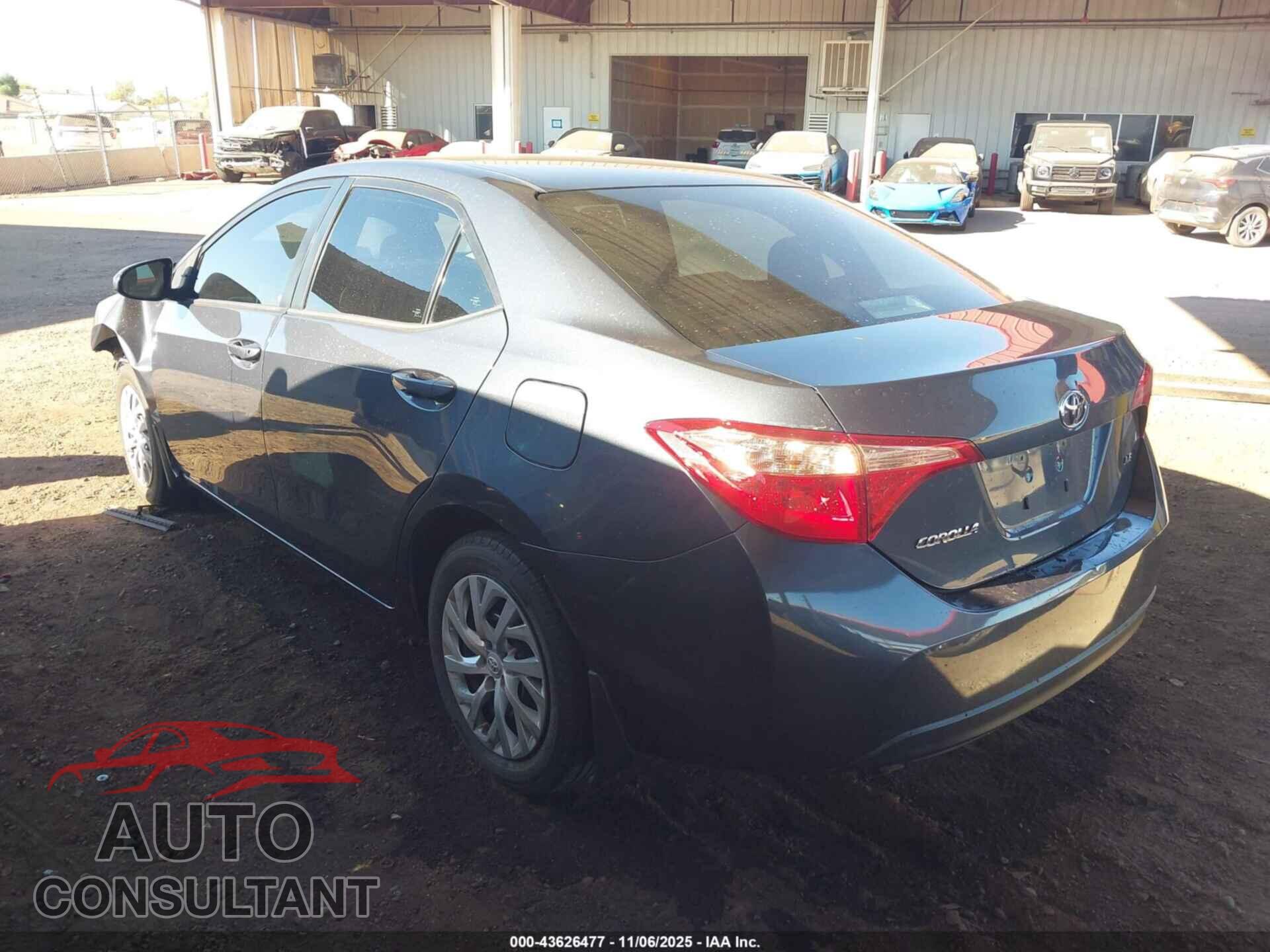 TOYOTA COROLLA 2017 - 2T1BURHE9HC833475