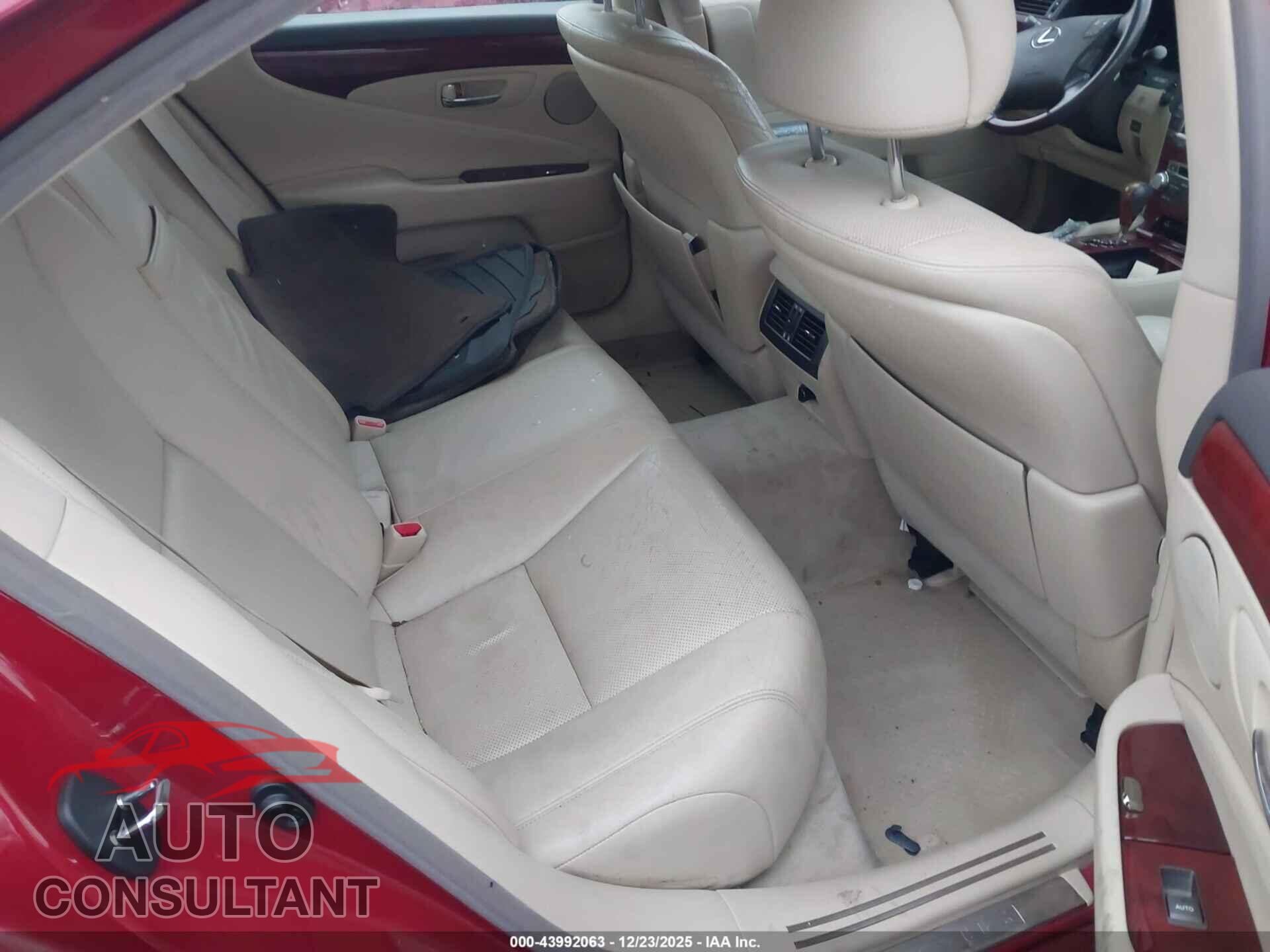 LEXUS LS 460 2010 - JTHCL5EF4A5007227