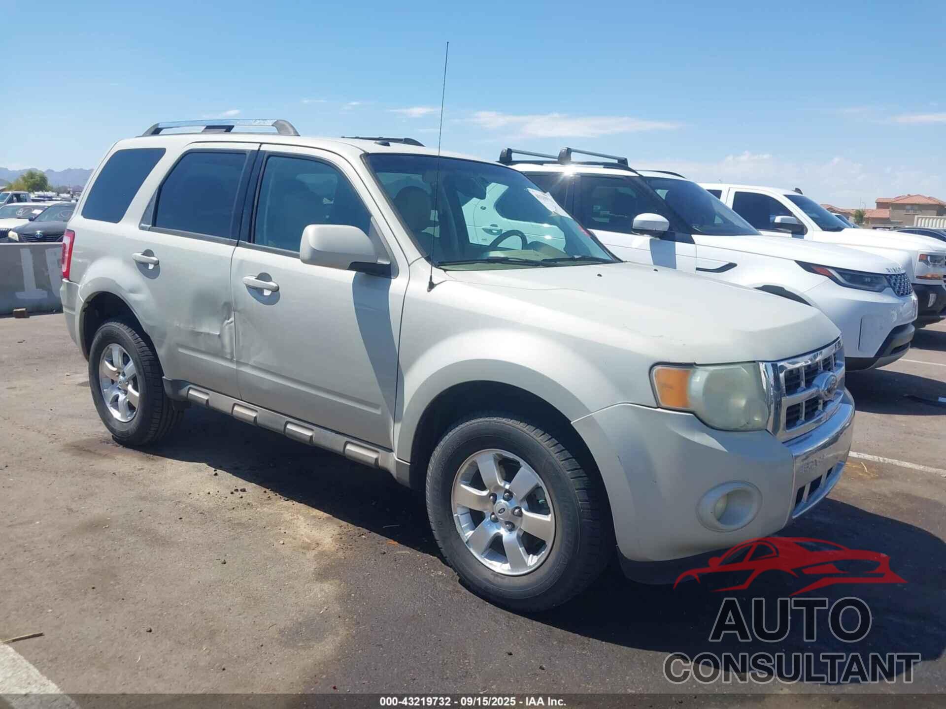 FORD ESCAPE 2009 - 1FMCU04G19KB88193
