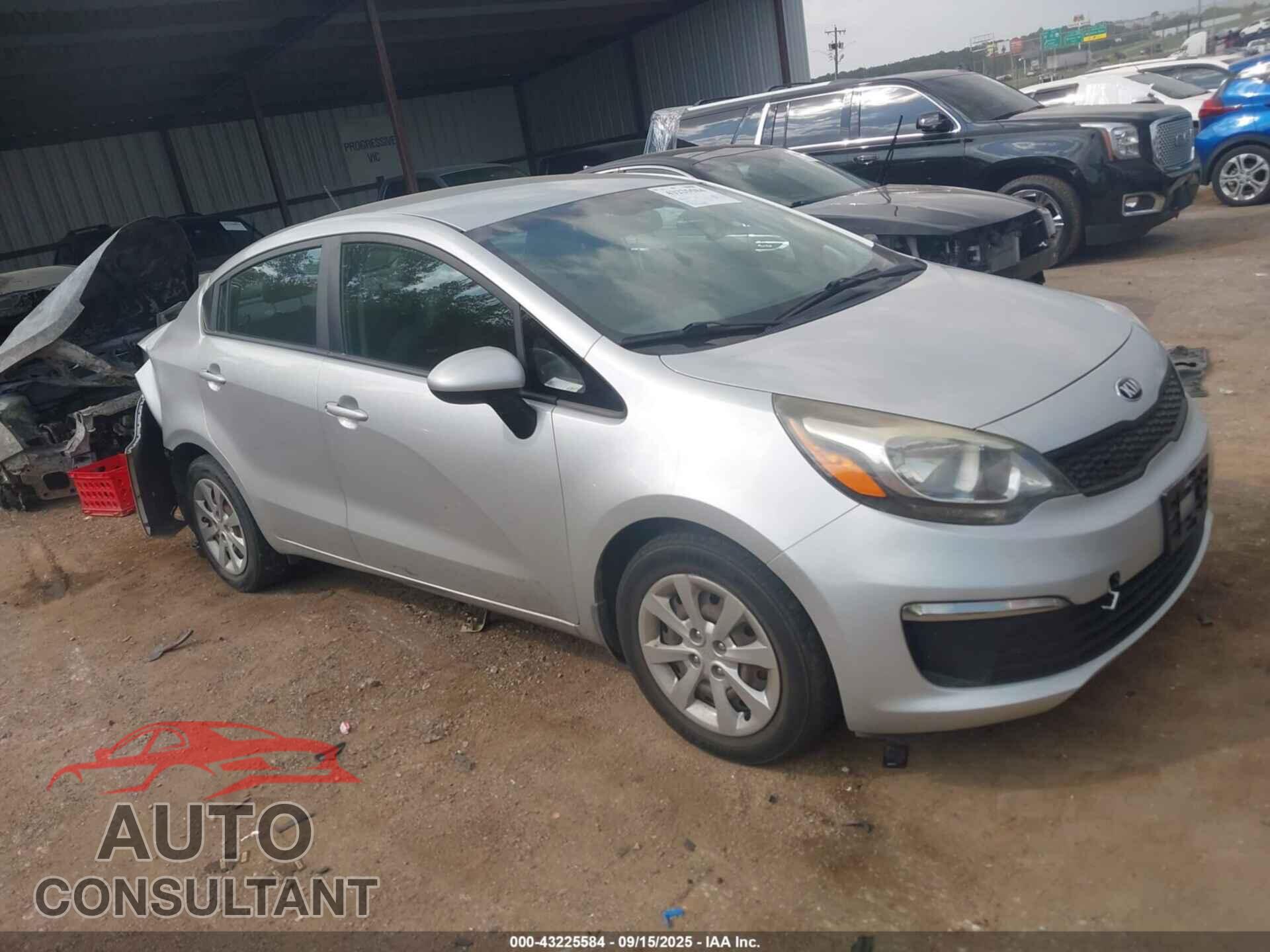 KIA RIO 2017 - KNADM4A33H6048569