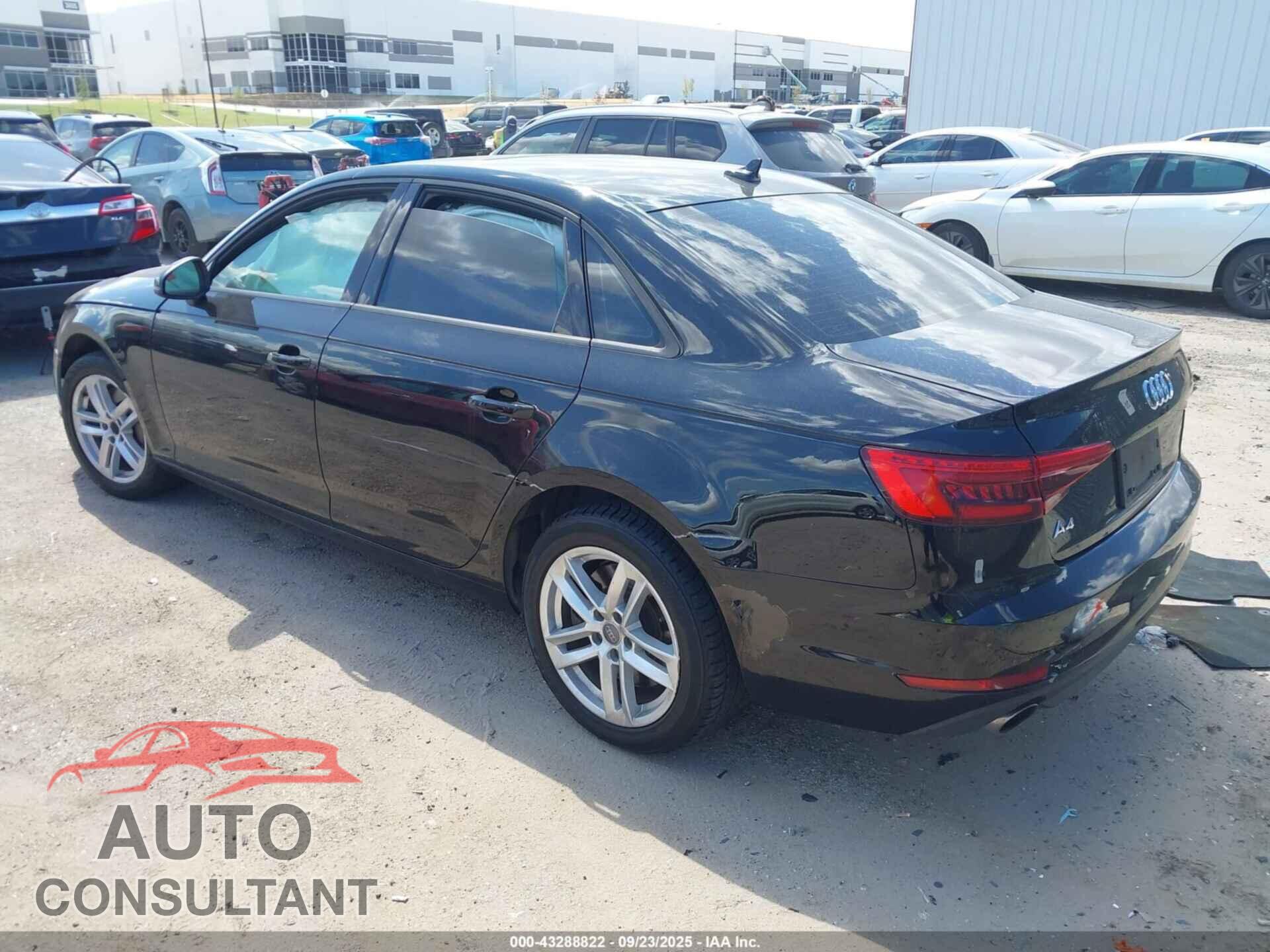 AUDI A4 2017 - WAUGNAF4XHN051825