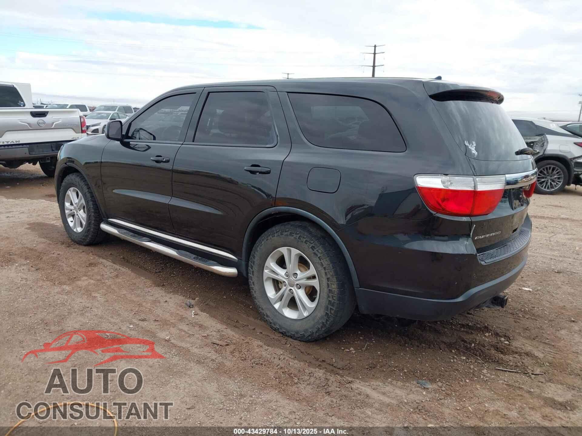 DODGE DURANGO 2013 - 1C4RDHAG3DC512152