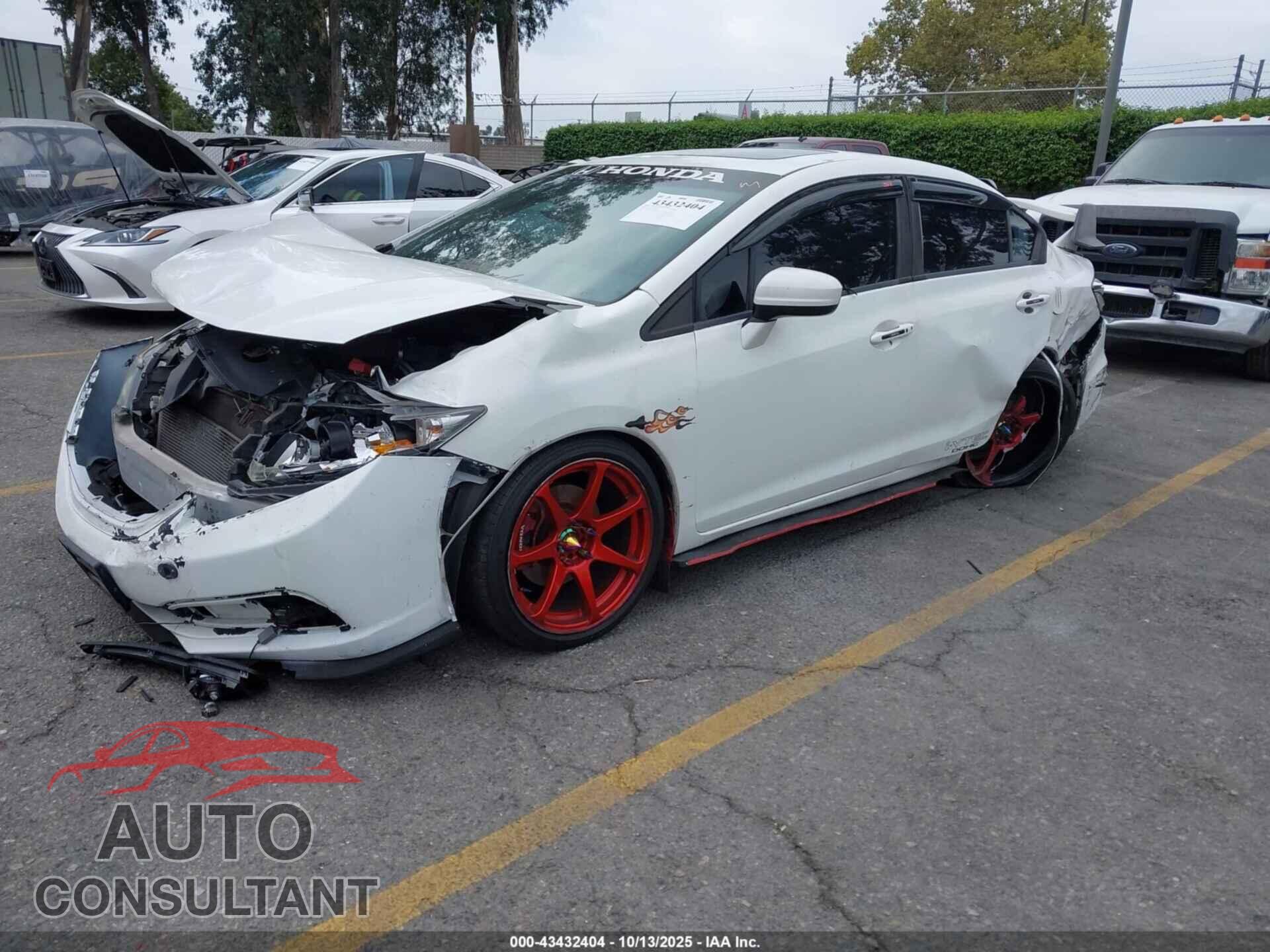 HONDA CIVIC 2015 - 2HGFB6E51FH706248