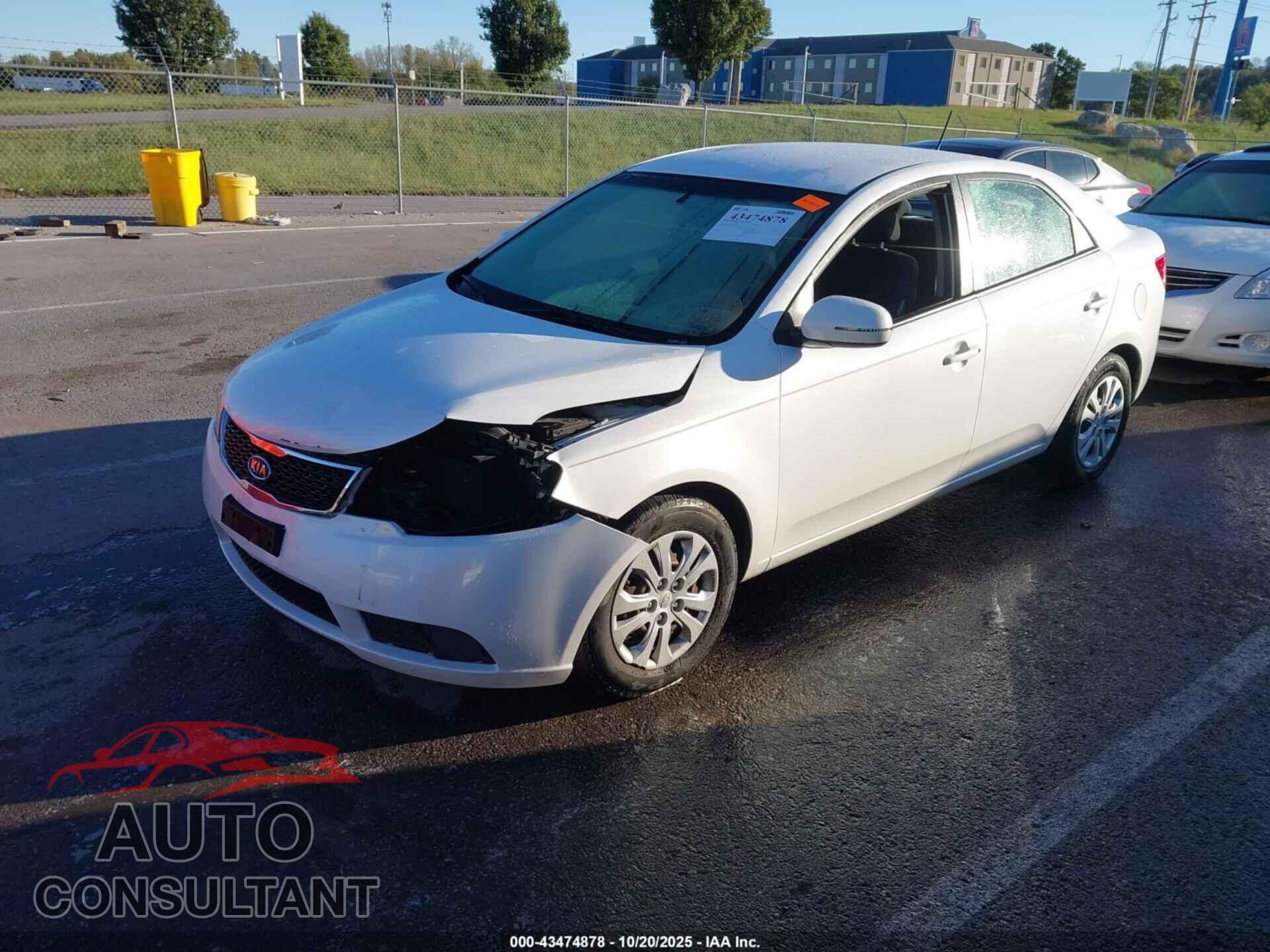 KIA FORTE 2012 - KNAFU4A28C5550105