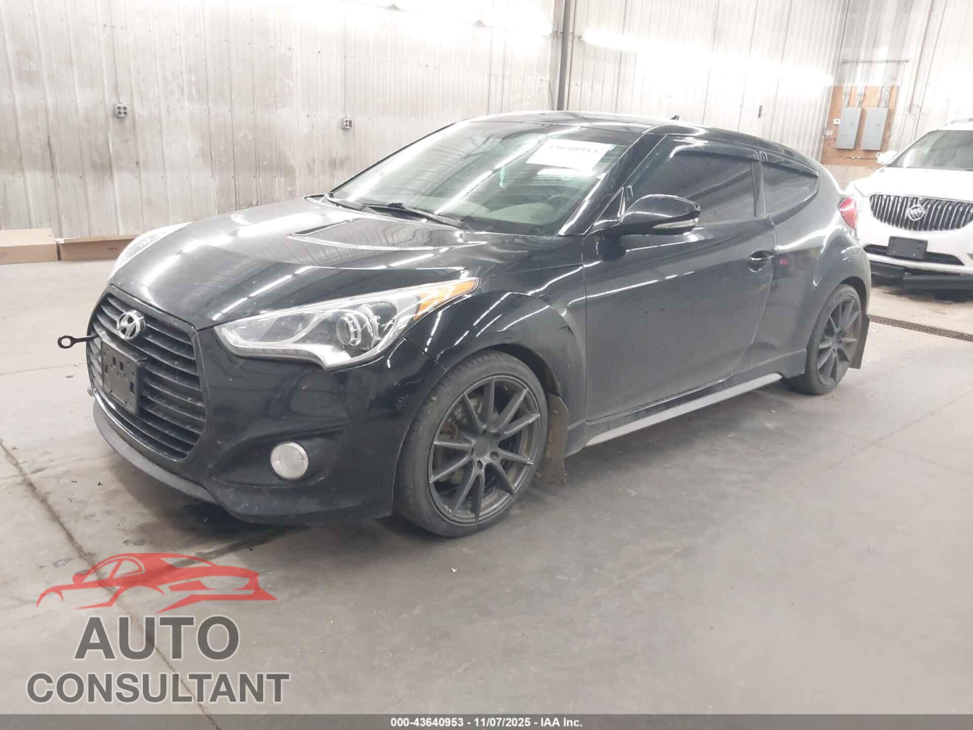 HYUNDAI VELOSTER 2013 - KMHTC6AE8DU084239
