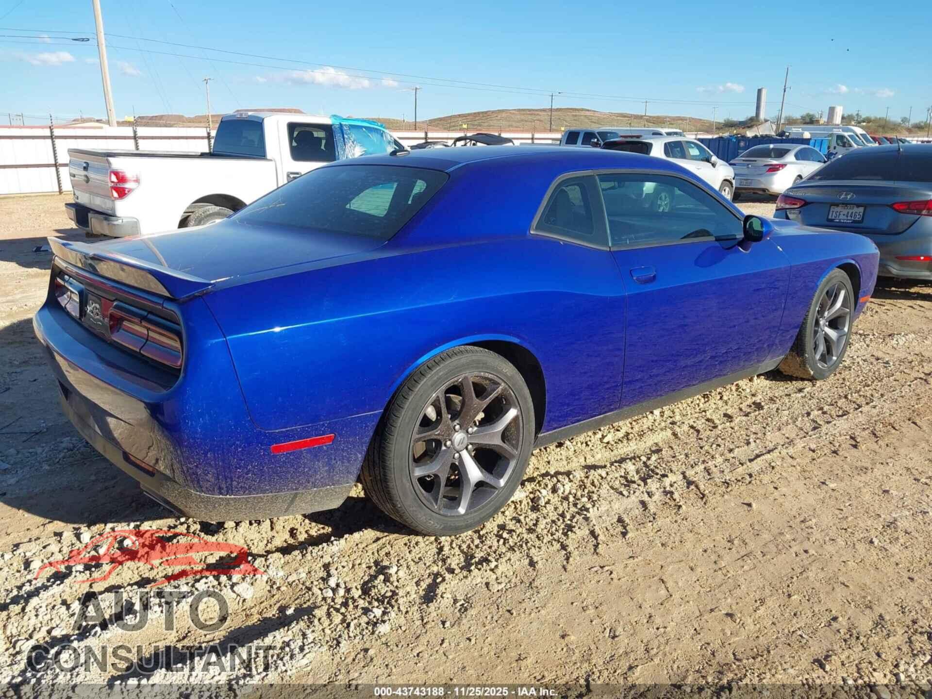 DODGE CHALLENGER 2018 - 2C3CDZAGXJH183040