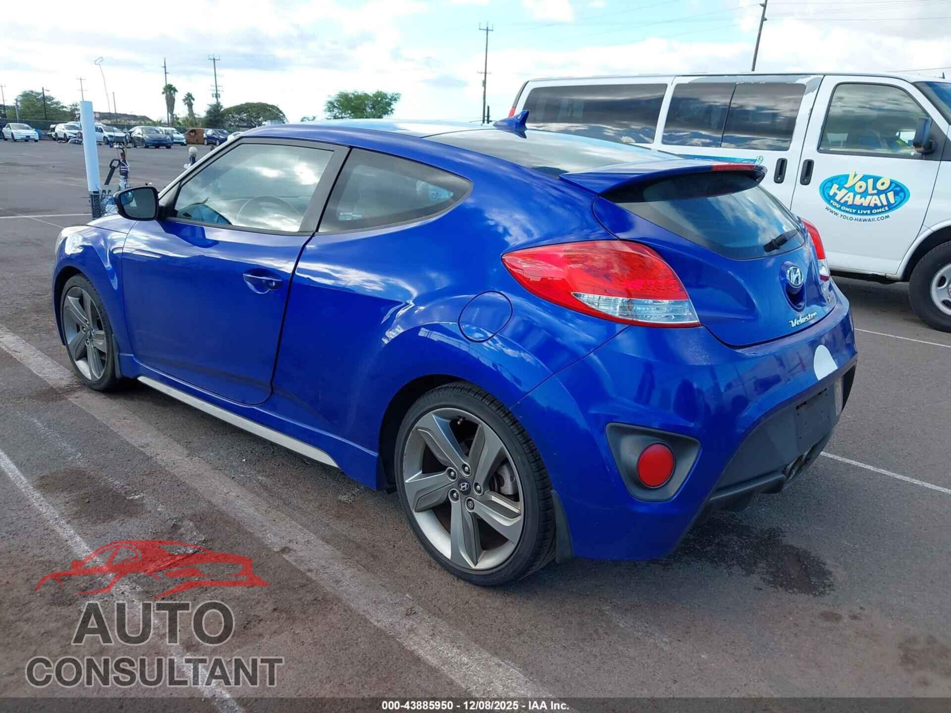 HYUNDAI VELOSTER 2015 - KMHTC6AEXFU224598