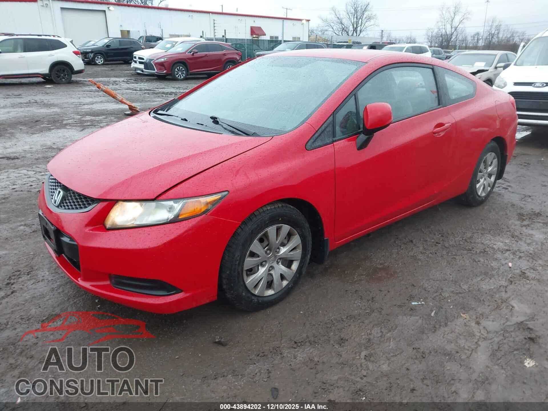 HONDA CIVIC 2012 - 2HGFG3B52CH552035