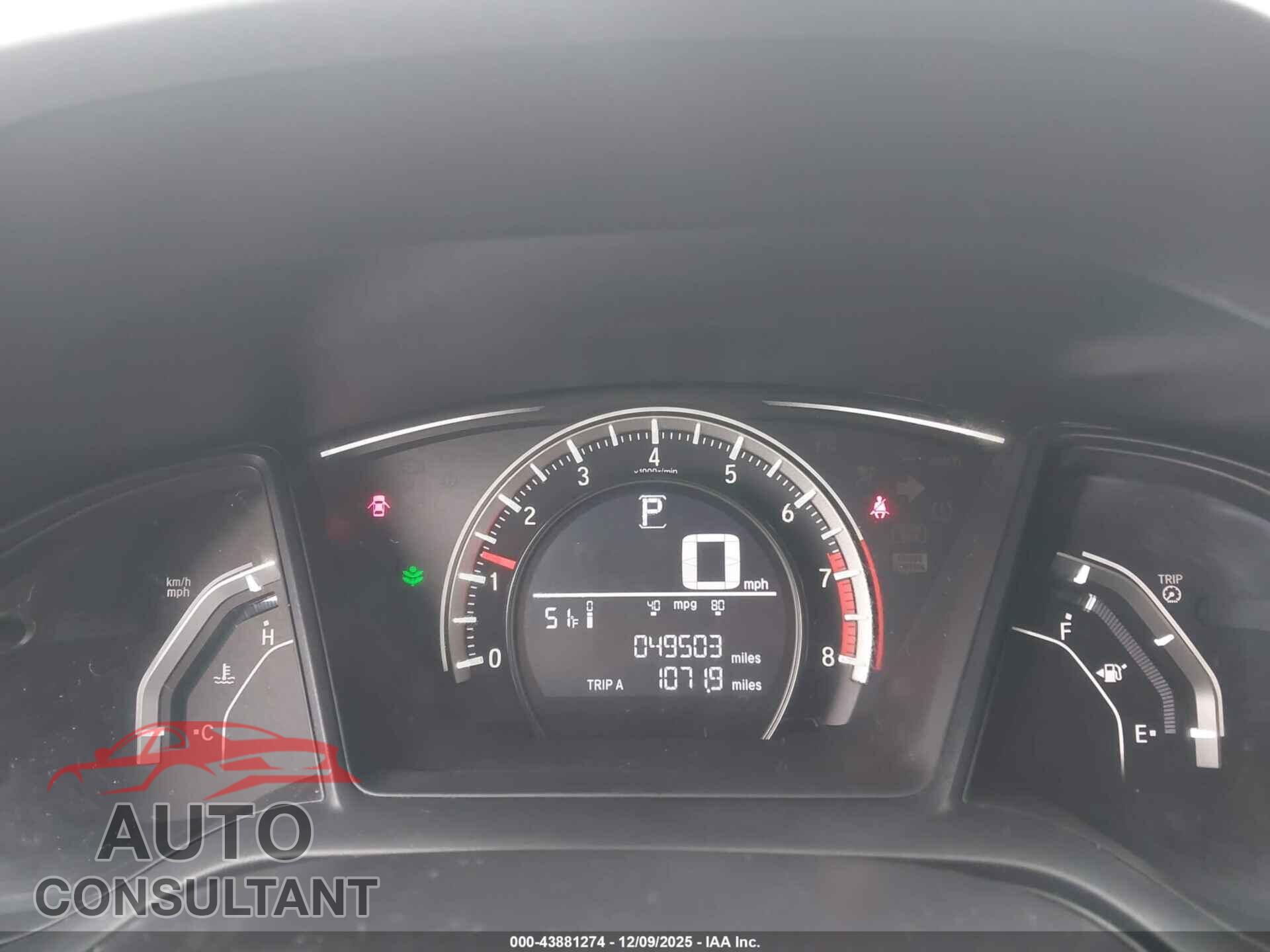 HONDA CIVIC 2016 - 2HGFC2F5XGH513229