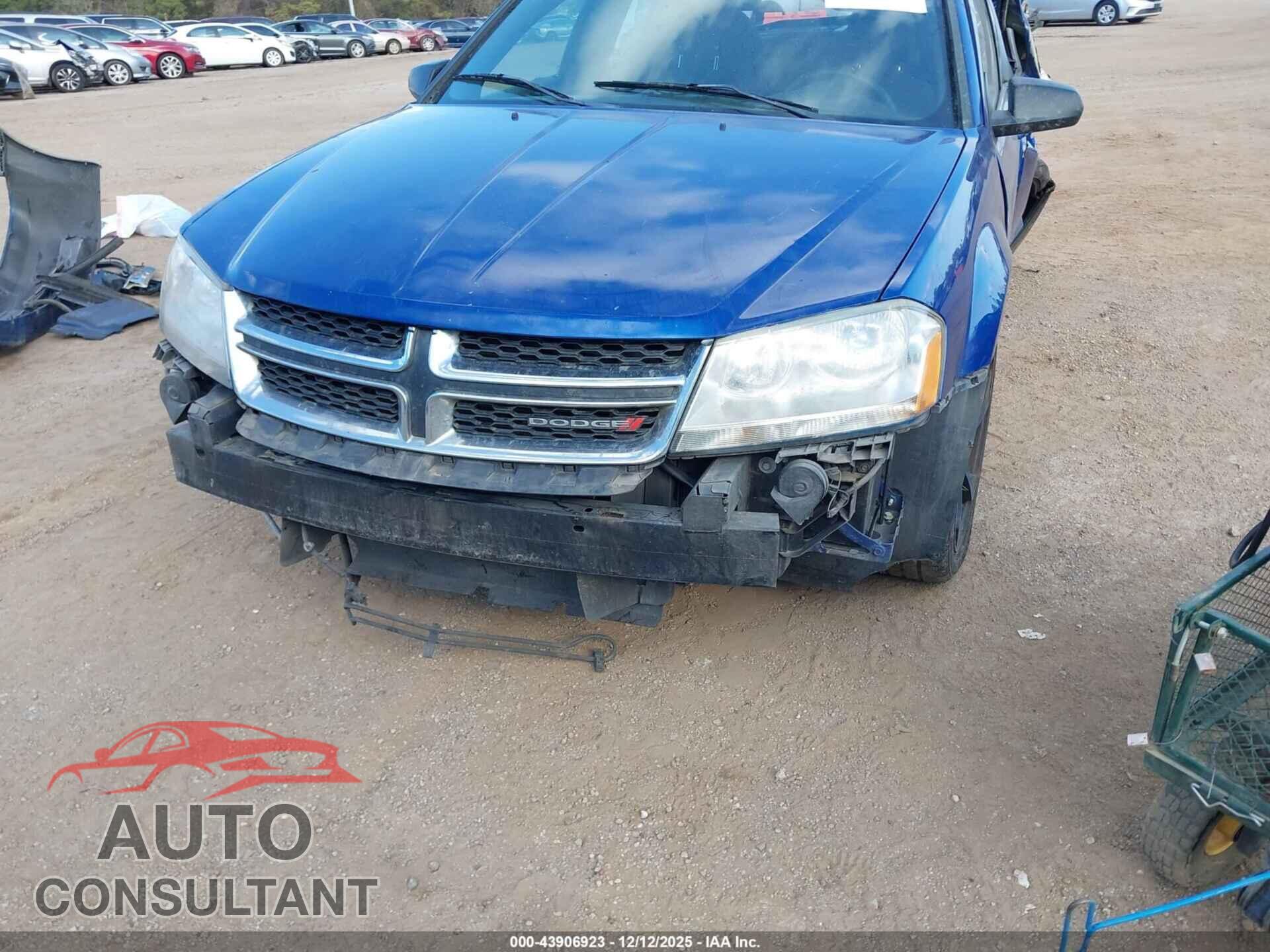 DODGE AVENGER 2013 - 1C3CDZAB4DN676003